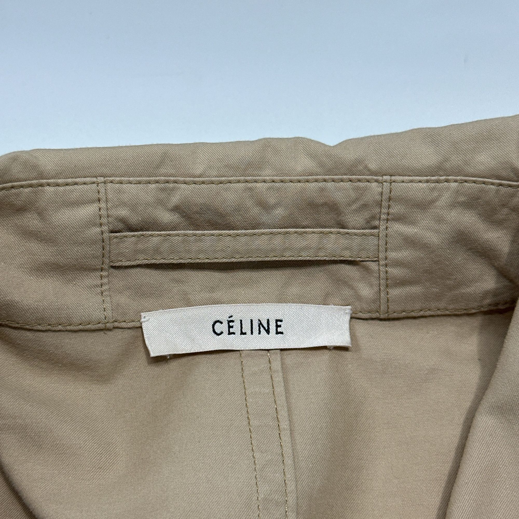 Celine Celine Cotton Trench Coat Size 40 Size M / US 6-8 / IT 42-44 - 3 Thumbnail
