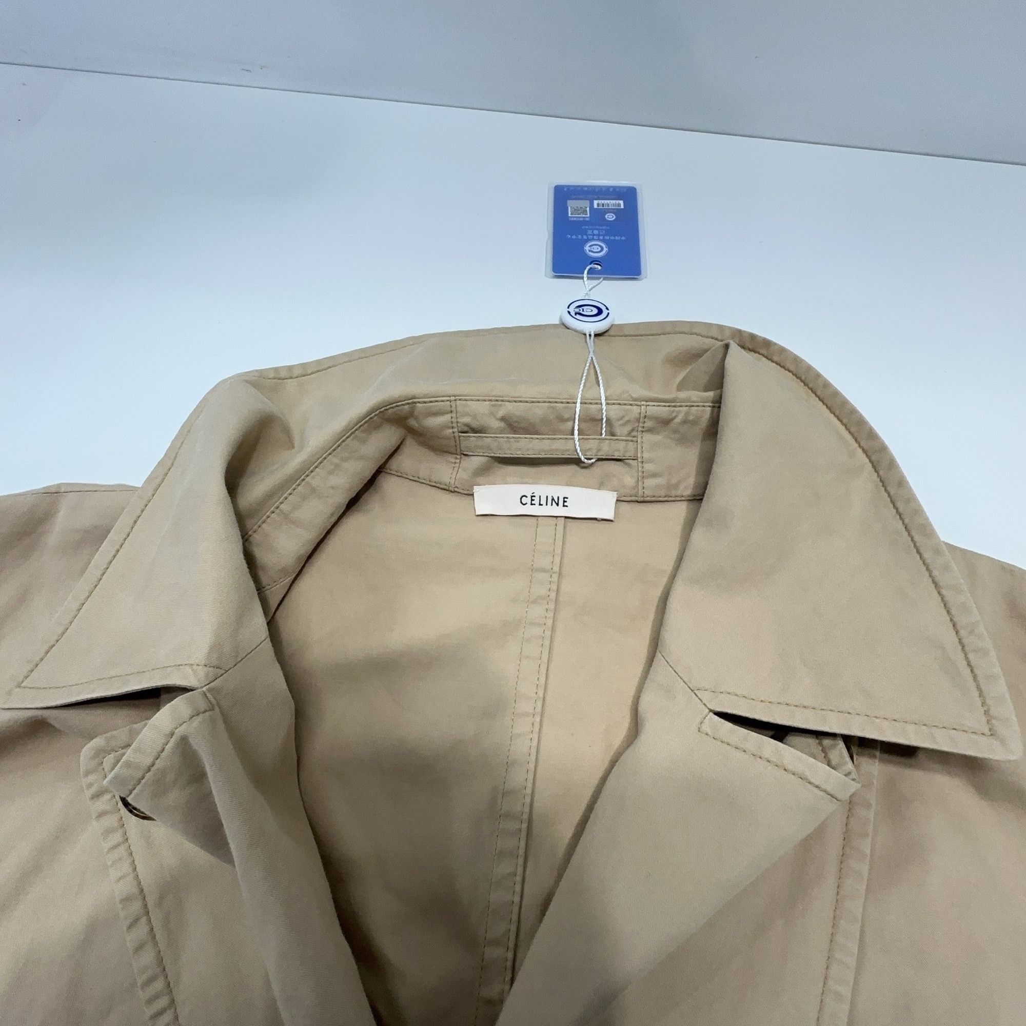 Celine Celine Cotton Trench Coat Size 40 Size M / US 6-8 / IT 42-44 - 6 Thumbnail