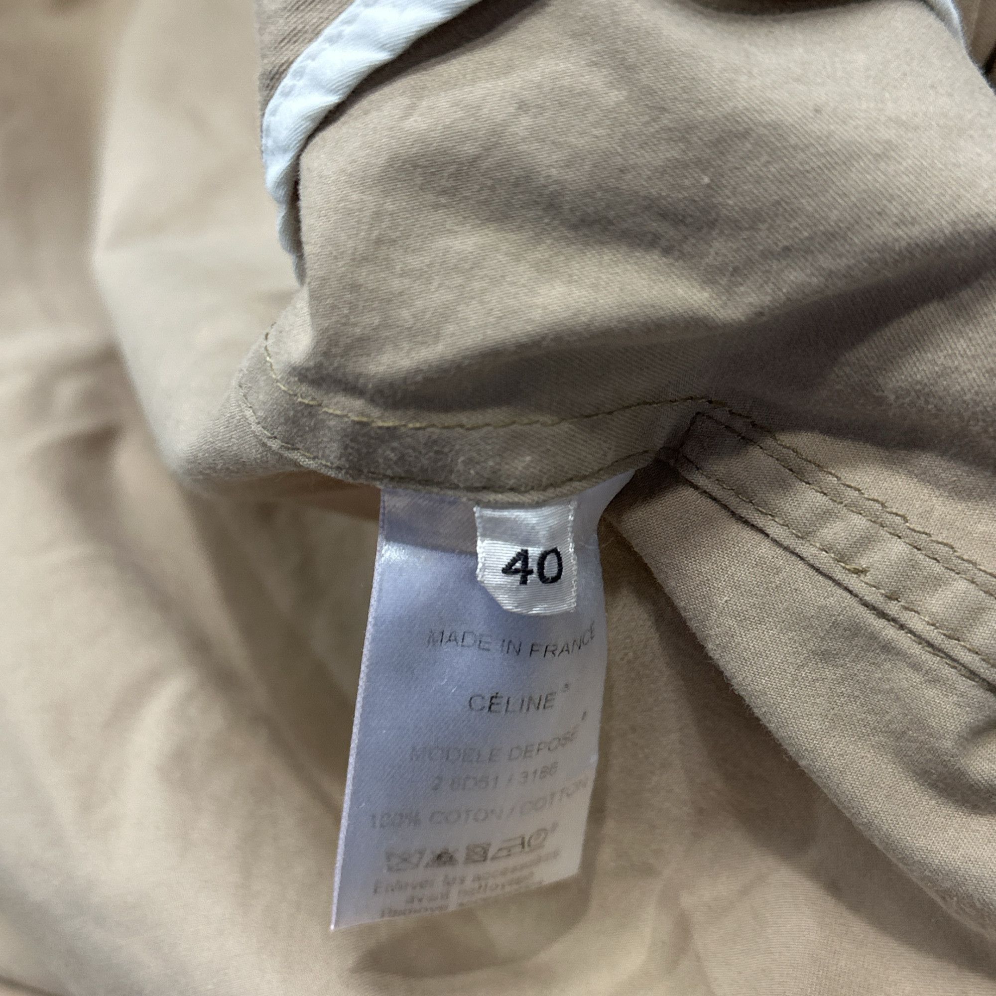 Celine Celine Cotton Trench Coat Size 40 Size M / US 6-8 / IT 42-44 - 5 Thumbnail