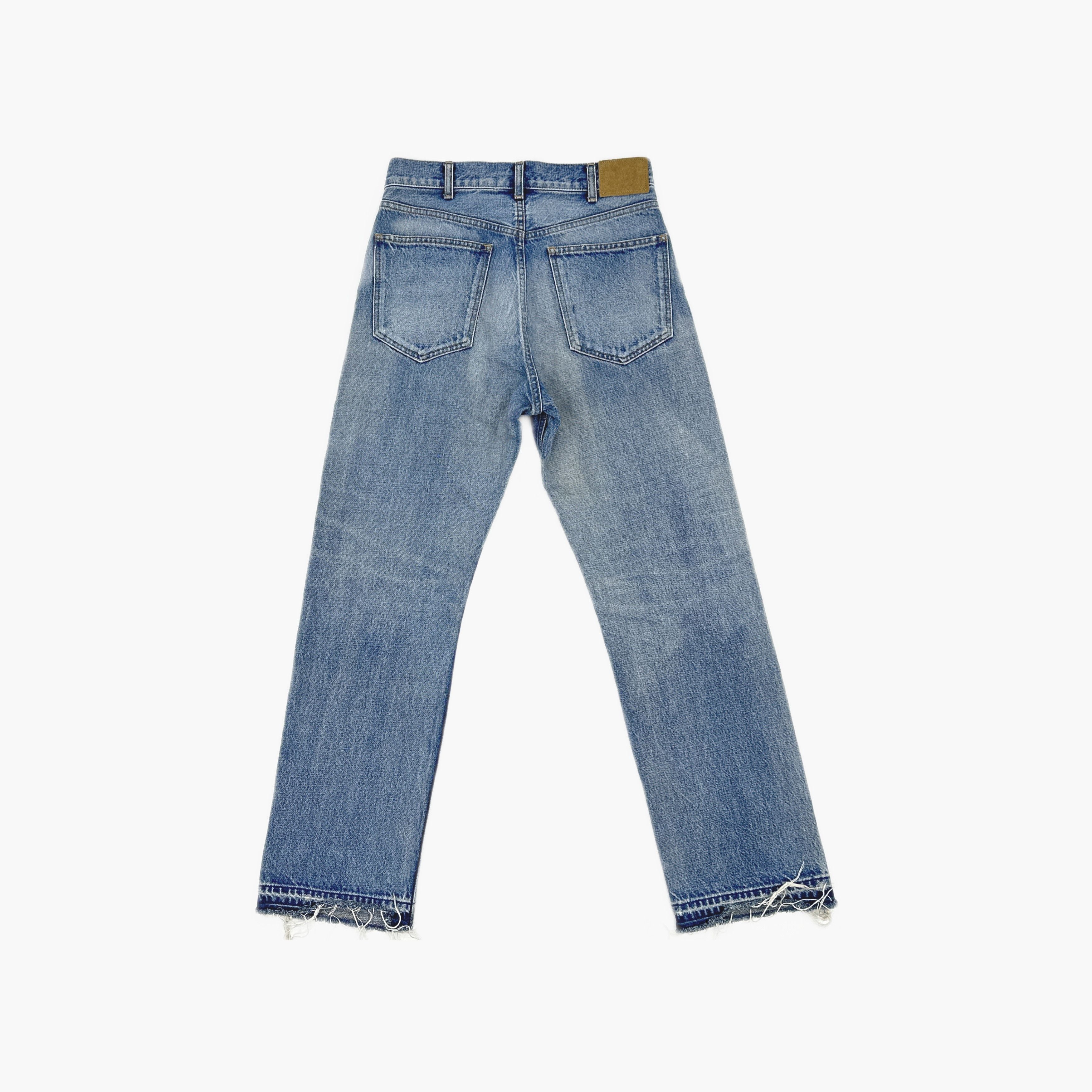 Celine Celine Distressed Denim Jeans Size 26 Size 26" / US 2 / IT 38 - 2 Thumbnail
