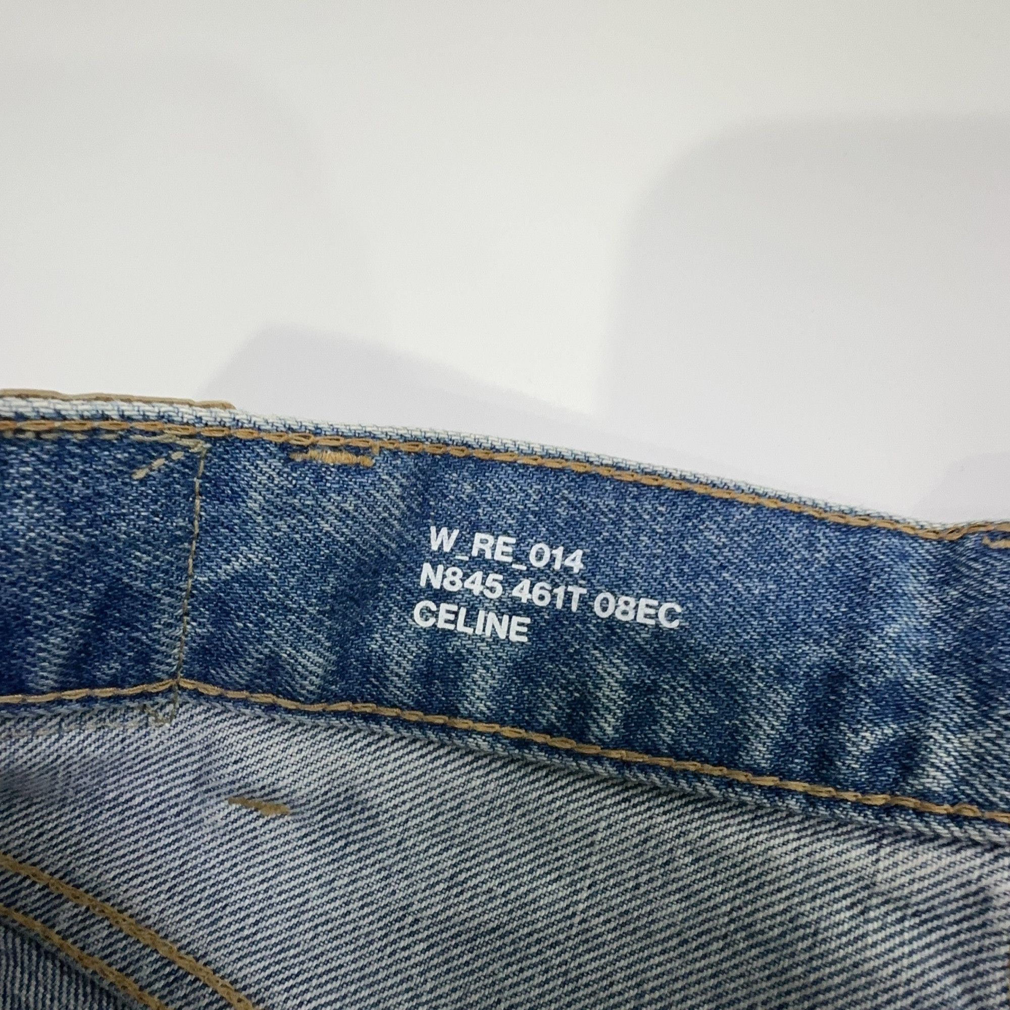 Celine Celine Distressed Denim Jeans Size 26 Size 26" / US 2 / IT 38 - 6 Thumbnail