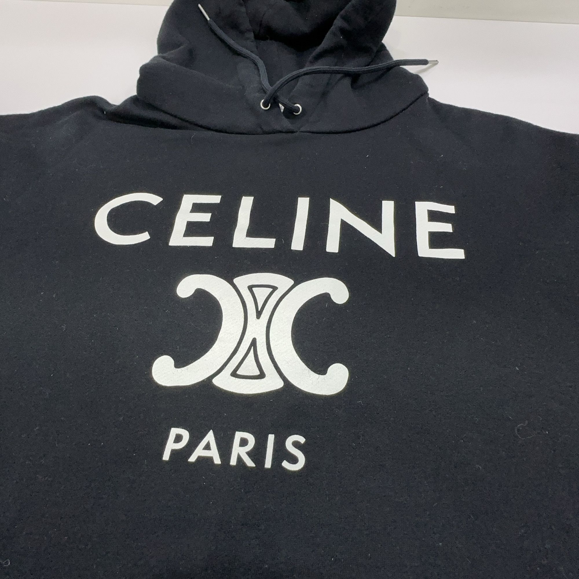 Celine Celine Logo Hoodie Size S Size S / US 4 / IT 40 - 6 Thumbnail