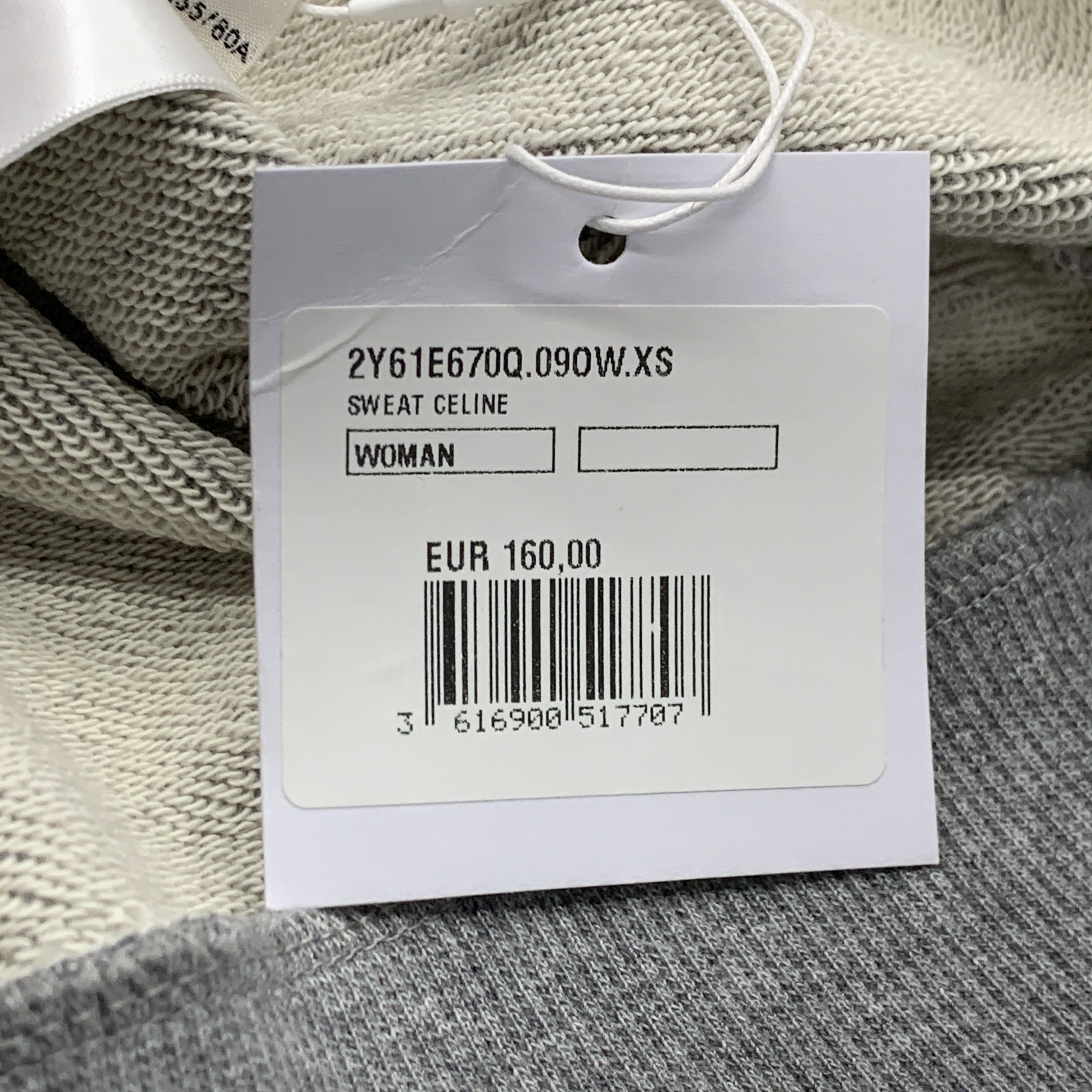Celine CELINE Logo Print Sweatshirt Size XS Size XS / US 0-2 / IT 36-38 - 5 Thumbnail