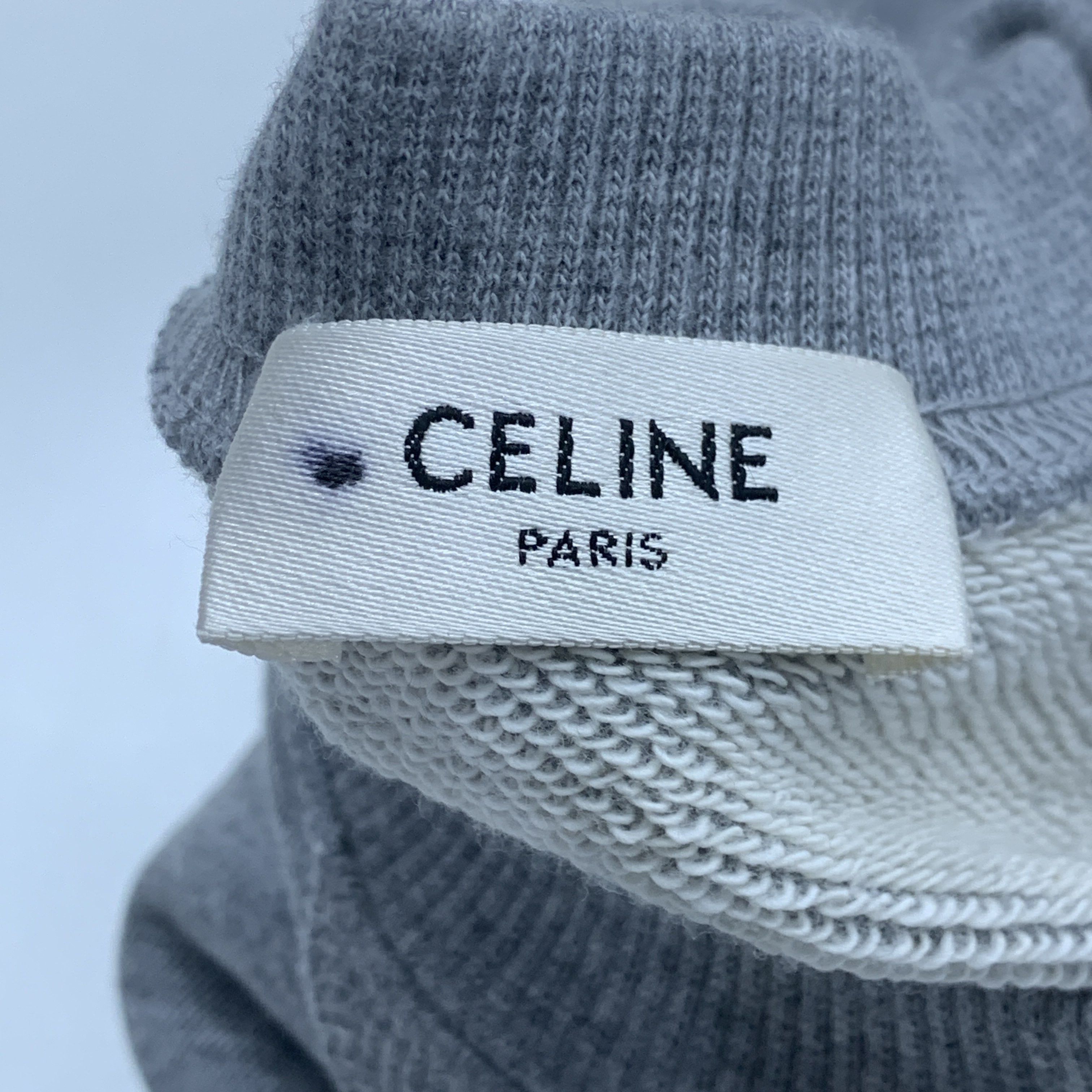Celine CELINE Logo Print Sweatshirt Size XS Size XS / US 0-2 / IT 36-38 - 3 Thumbnail