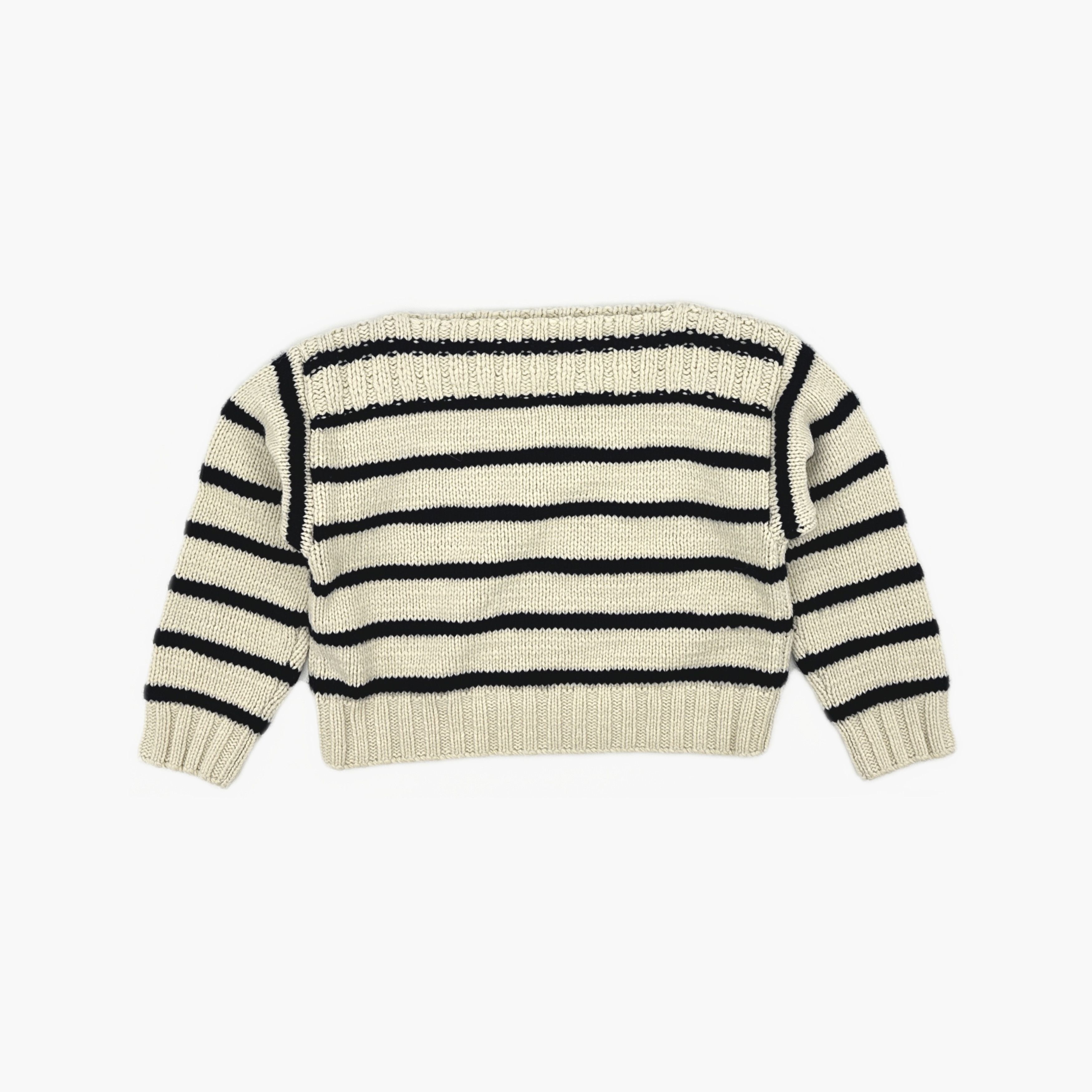 Celine Celine Striped Cashmere Sweater Size S Size S / US 4 / IT 40 - 2 Thumbnail