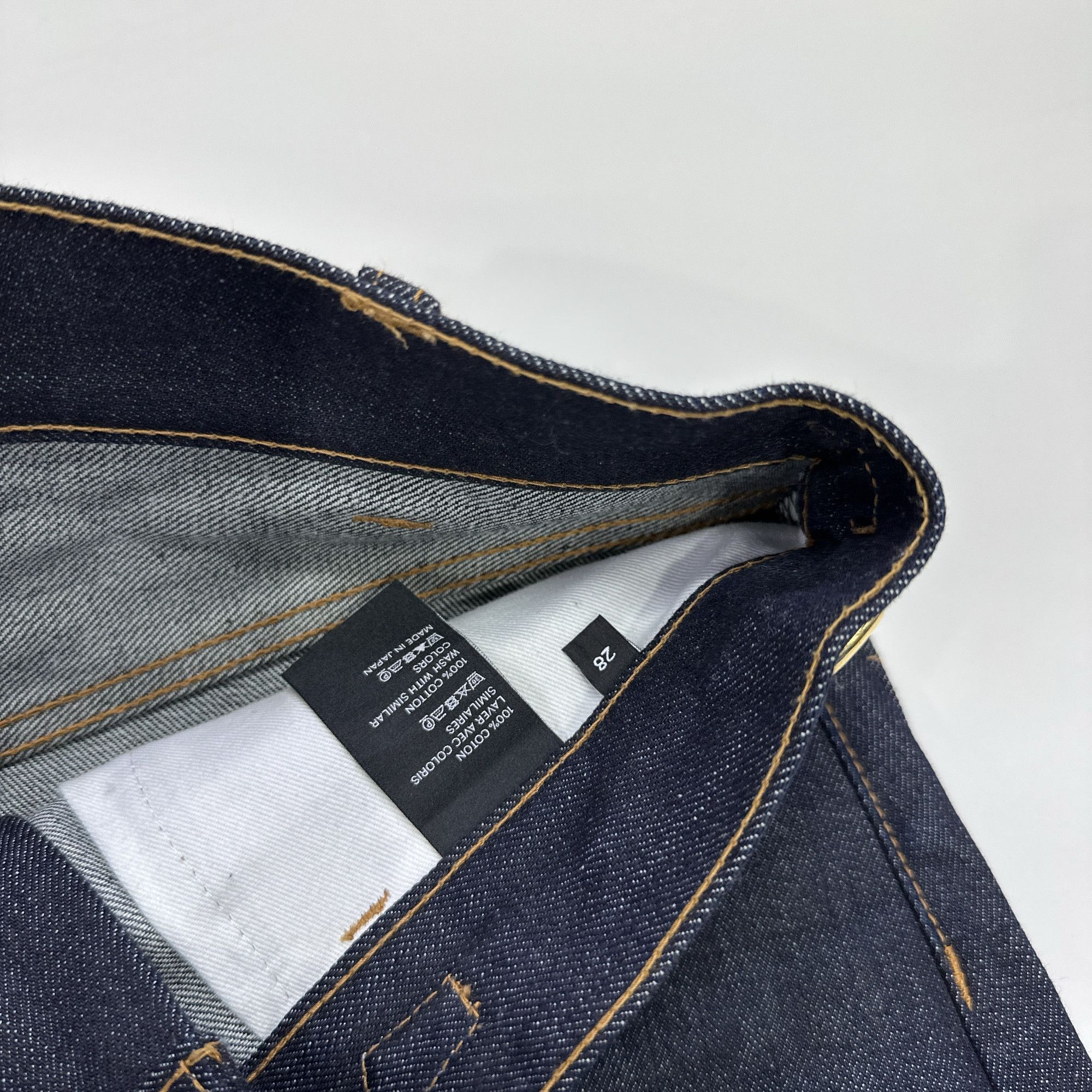 Celine Celine Triomphe Chain Denim Culottes Size 28 Size 28" / US 6 / IT 42 - 4 Thumbnail