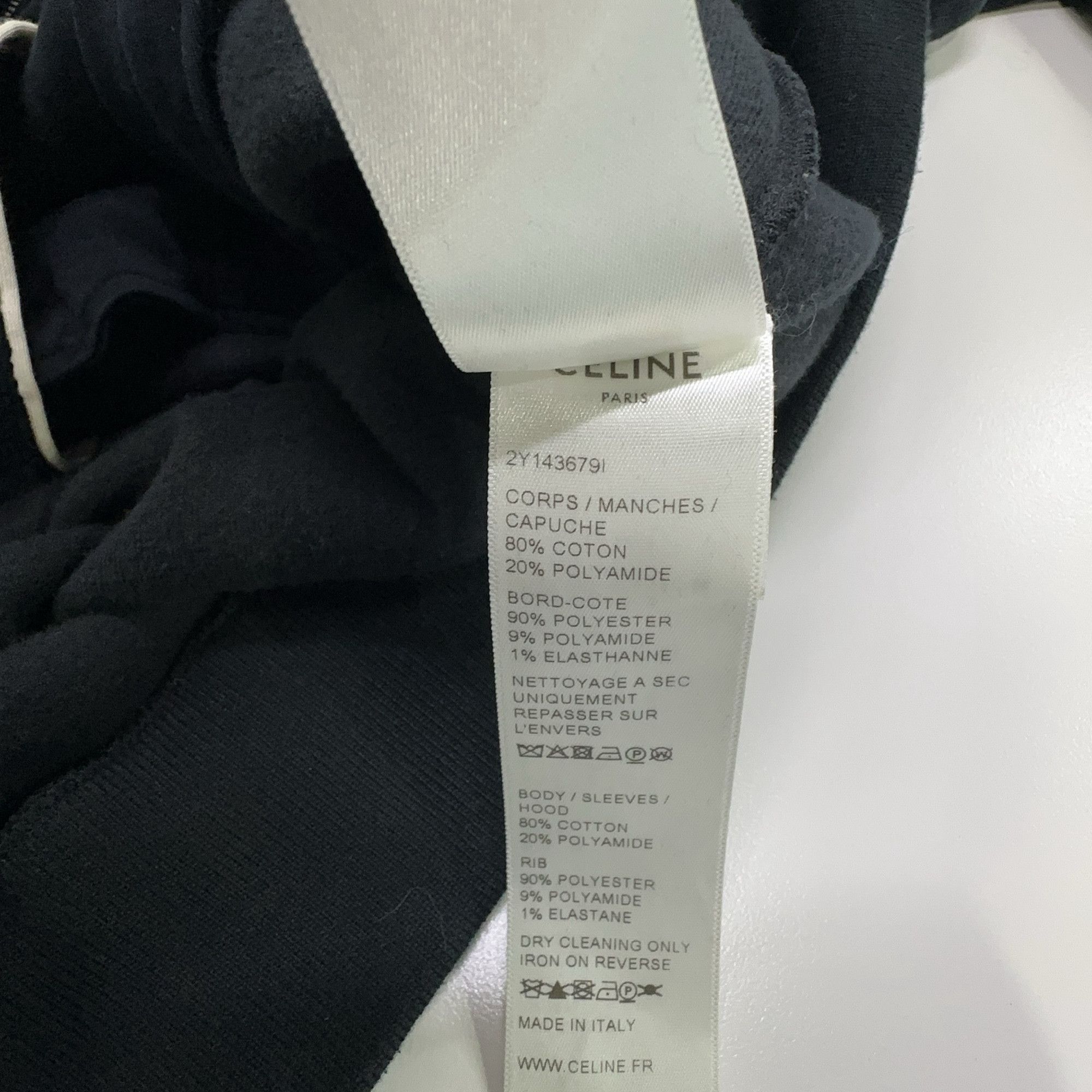 Celine Celine Zip Up Hoodie Size S Size US S / EU 44-46 / 1 - 4 Thumbnail
