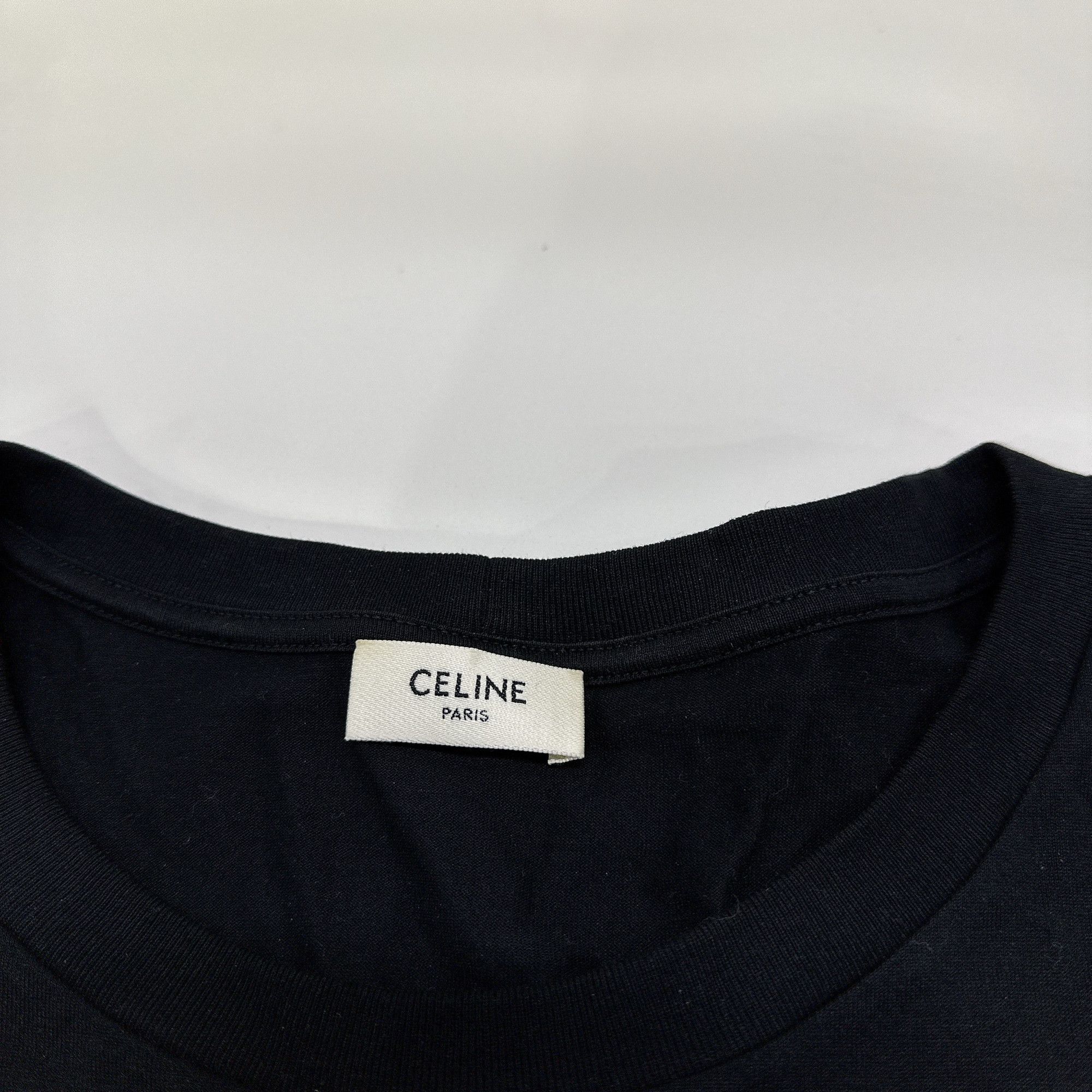Celine CELINE Logo Print T-Shirt Size XL Size US XL / EU 56 / 4 - 3 Thumbnail