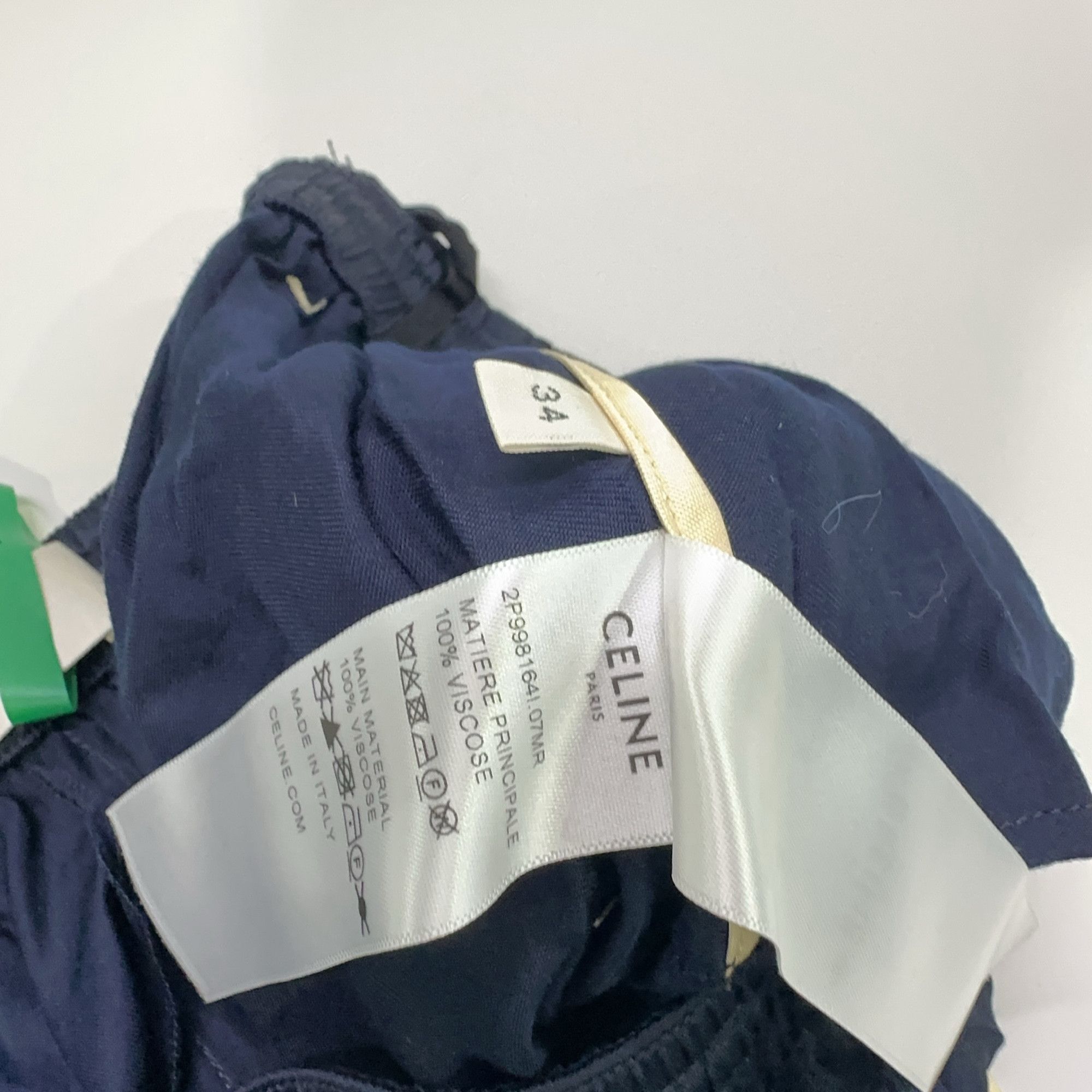 Celine Celine Viscose Shorts Size 34 Size 24" / US 00 / IT 34 - 5 Thumbnail