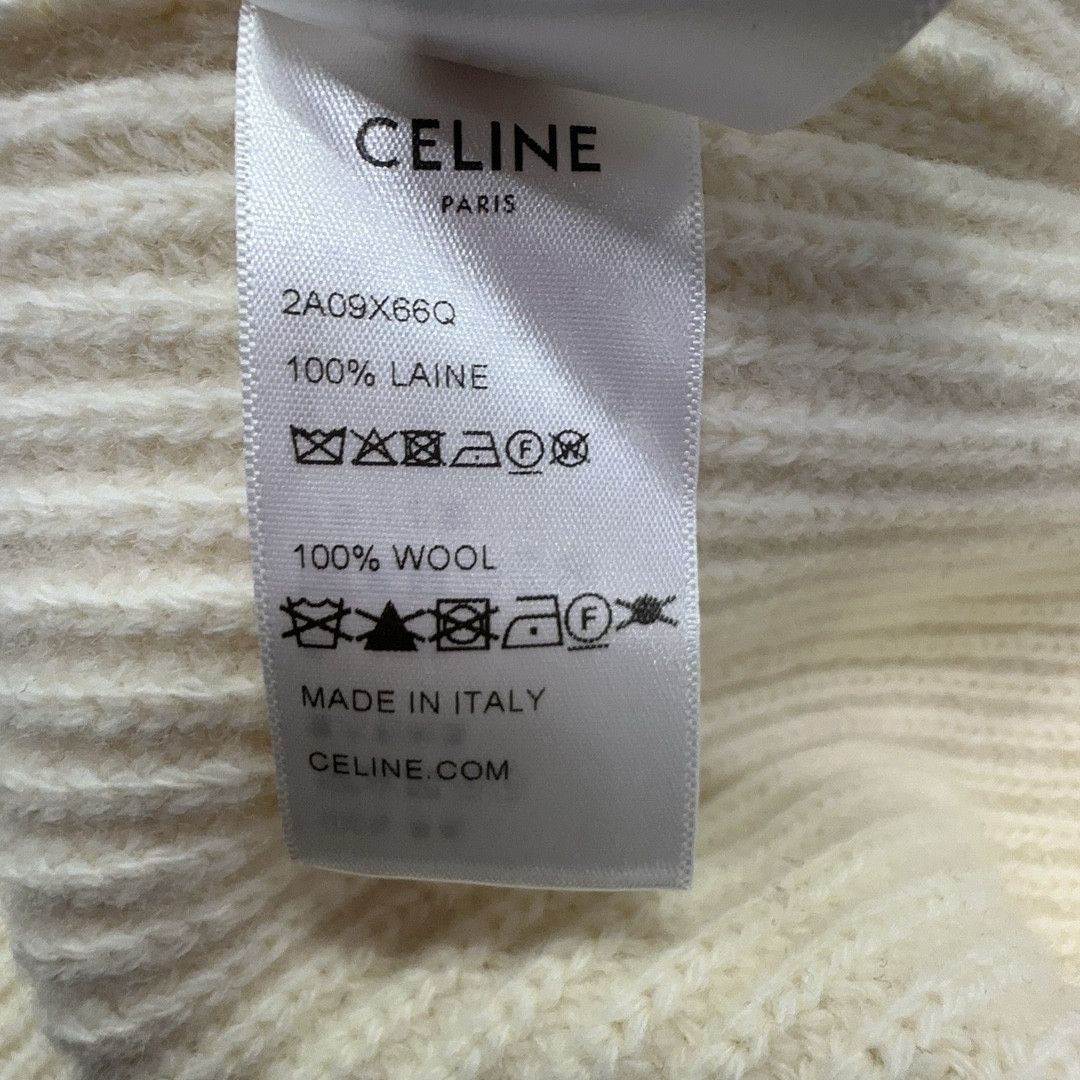 Celine Celine Logo Wool Sweater Size S Size US S / EU 44-46 / 1 - 5 Thumbnail