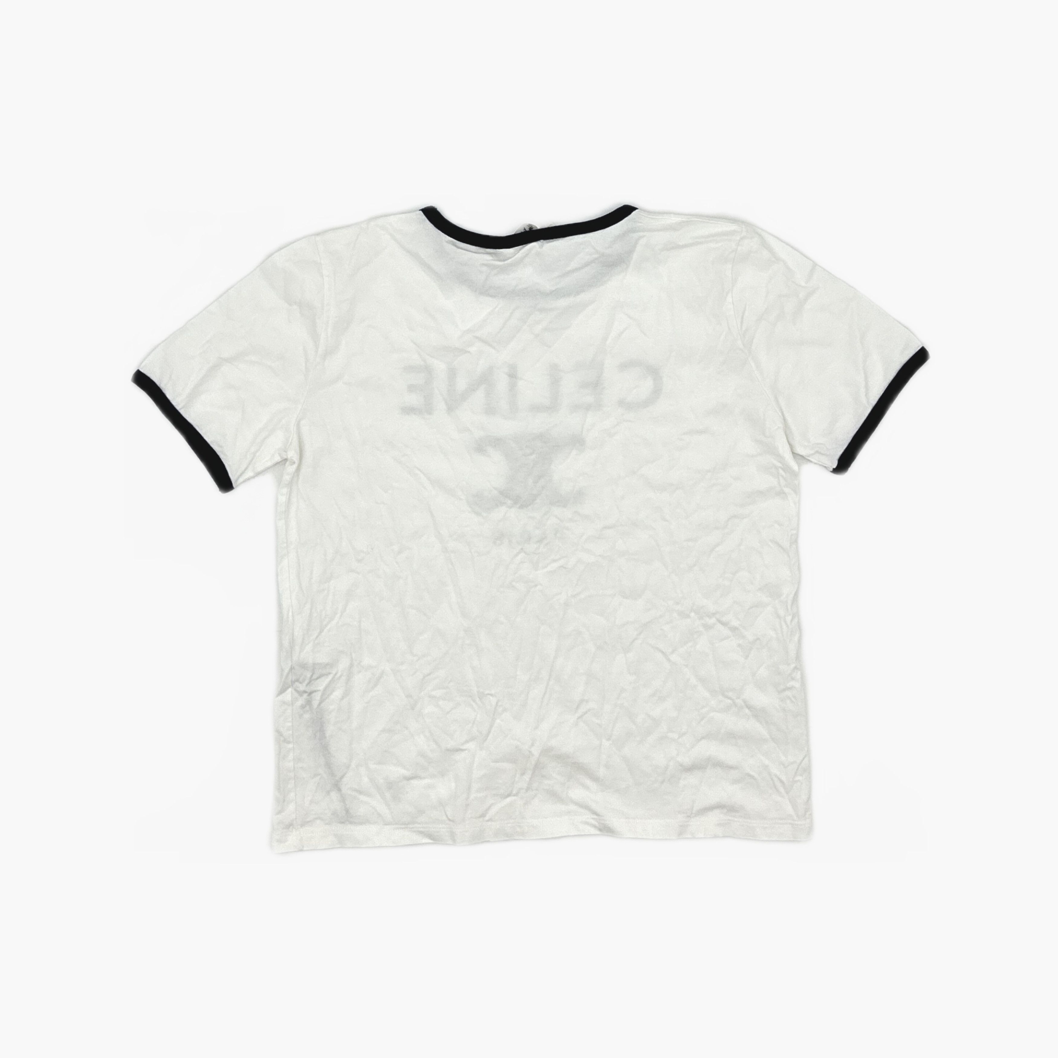 Celine Celine Triomphe Logo T-Shirt Size L Size US L / EU 52-54 / 3 - 2 Thumbnail