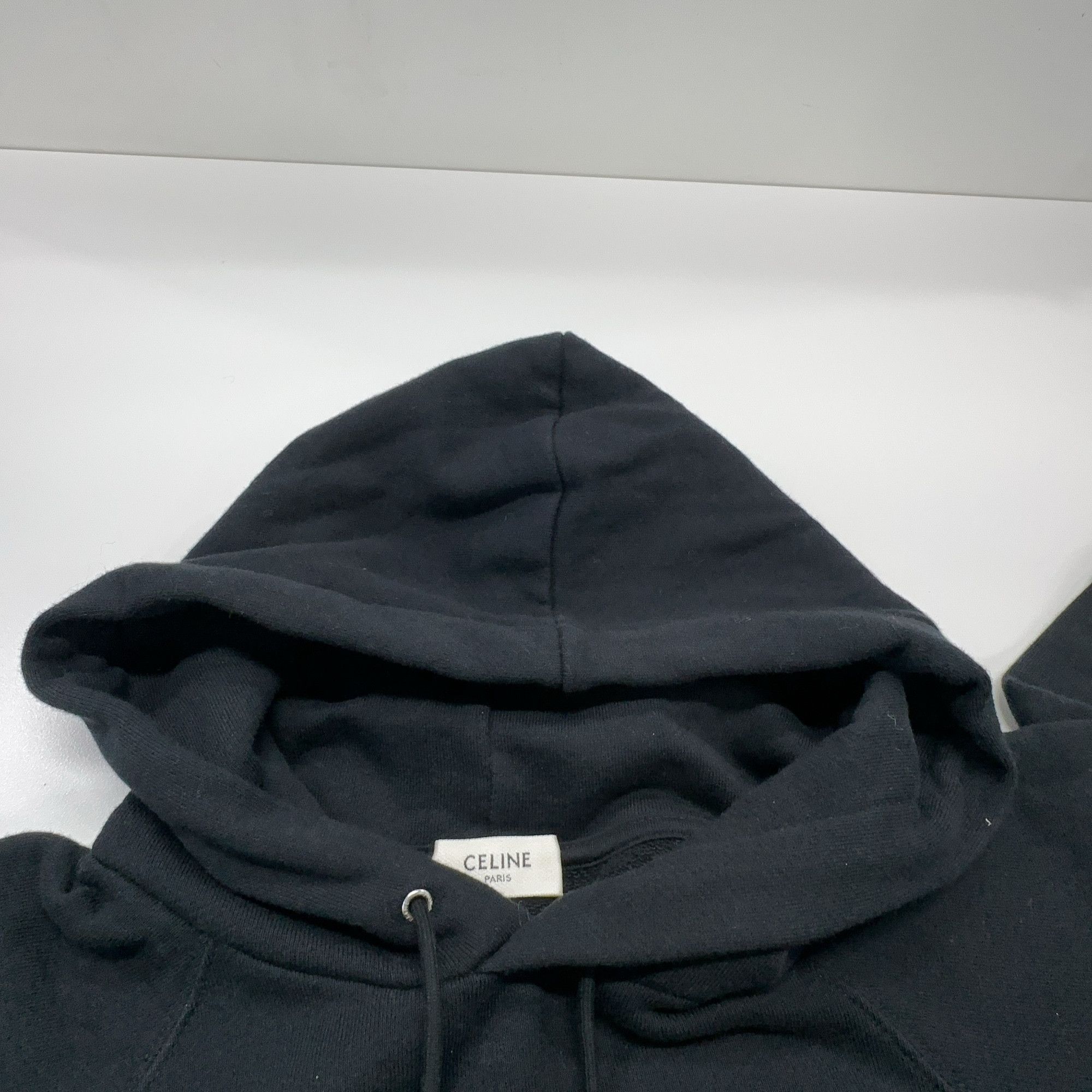 Celine Celine Logo Print Hoodie XS Size XS / US 0-2 / IT 36-38 - 3 Thumbnail