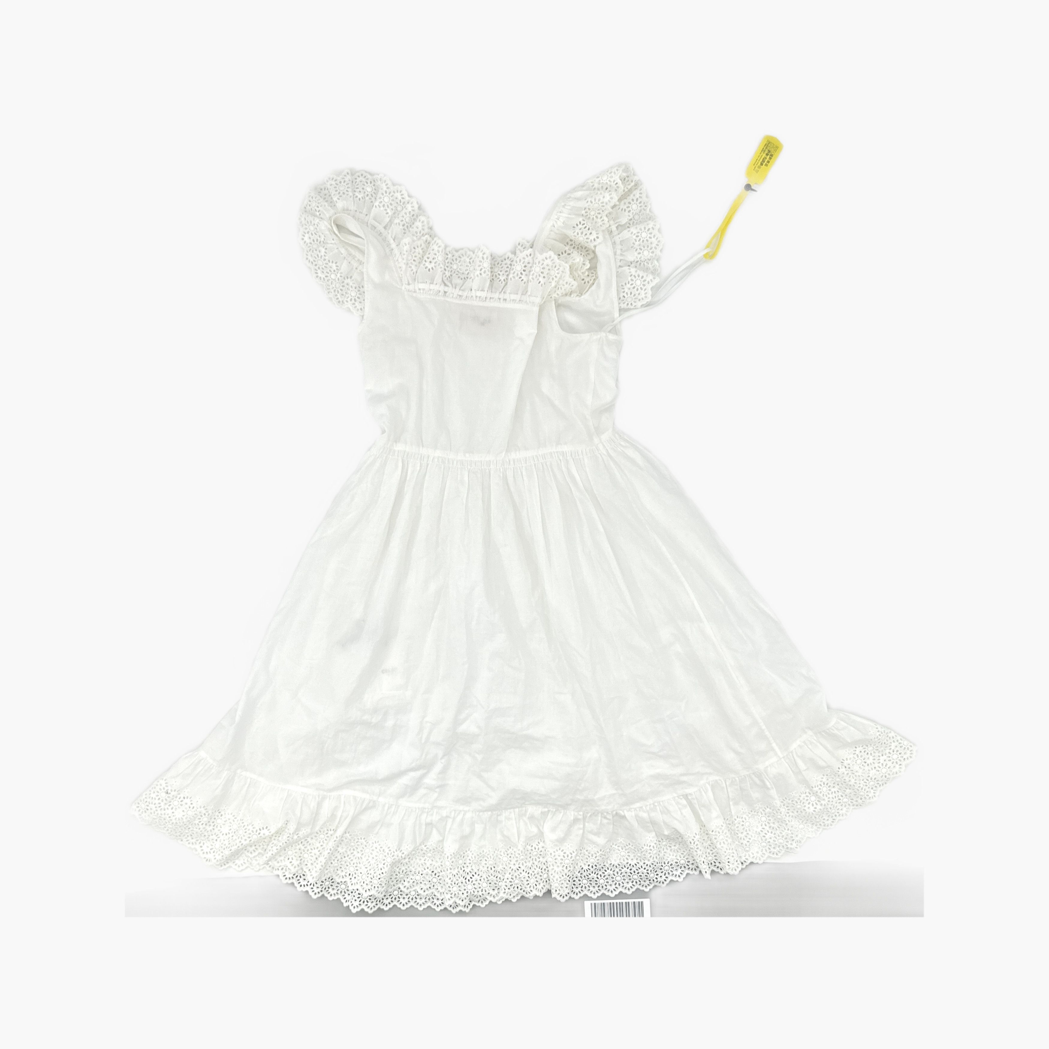 Celine Celine Embroidered White Midi Dress Size 40 Size M / US 6-8 / IT 42-44 - 2 Thumbnail