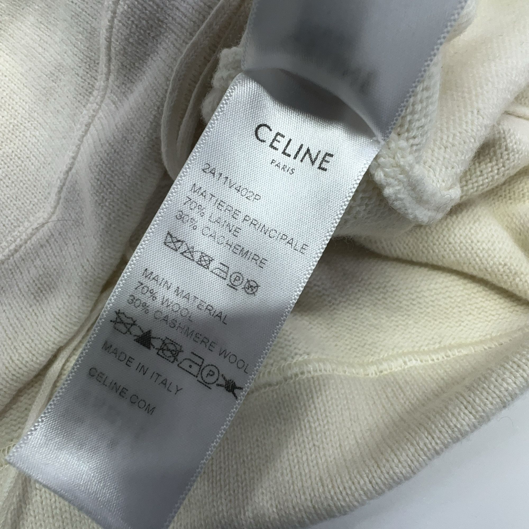 Celine Celine Logo Sweater Size L Size L / US 10 / IT 46 - 6 Thumbnail