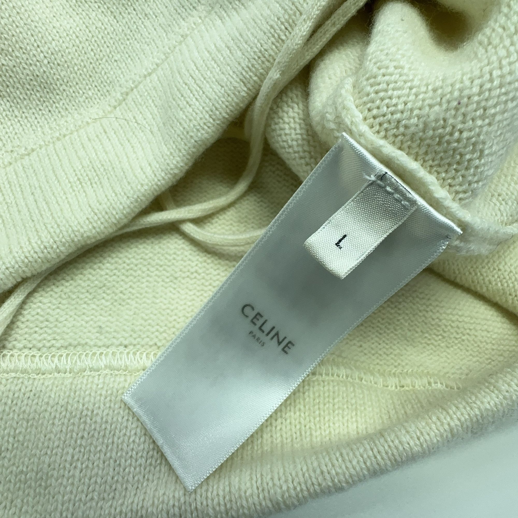 Celine Celine Logo Sweater Size L Size L / US 10 / IT 46 - 5 Thumbnail