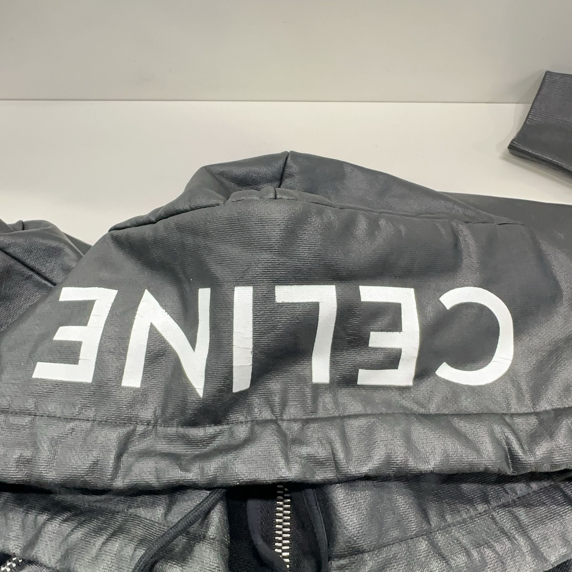 Celine CELINE Logo Zip-Up Hoodie Size S Size US S / EU 44-46 / 1 - 6 Thumbnail