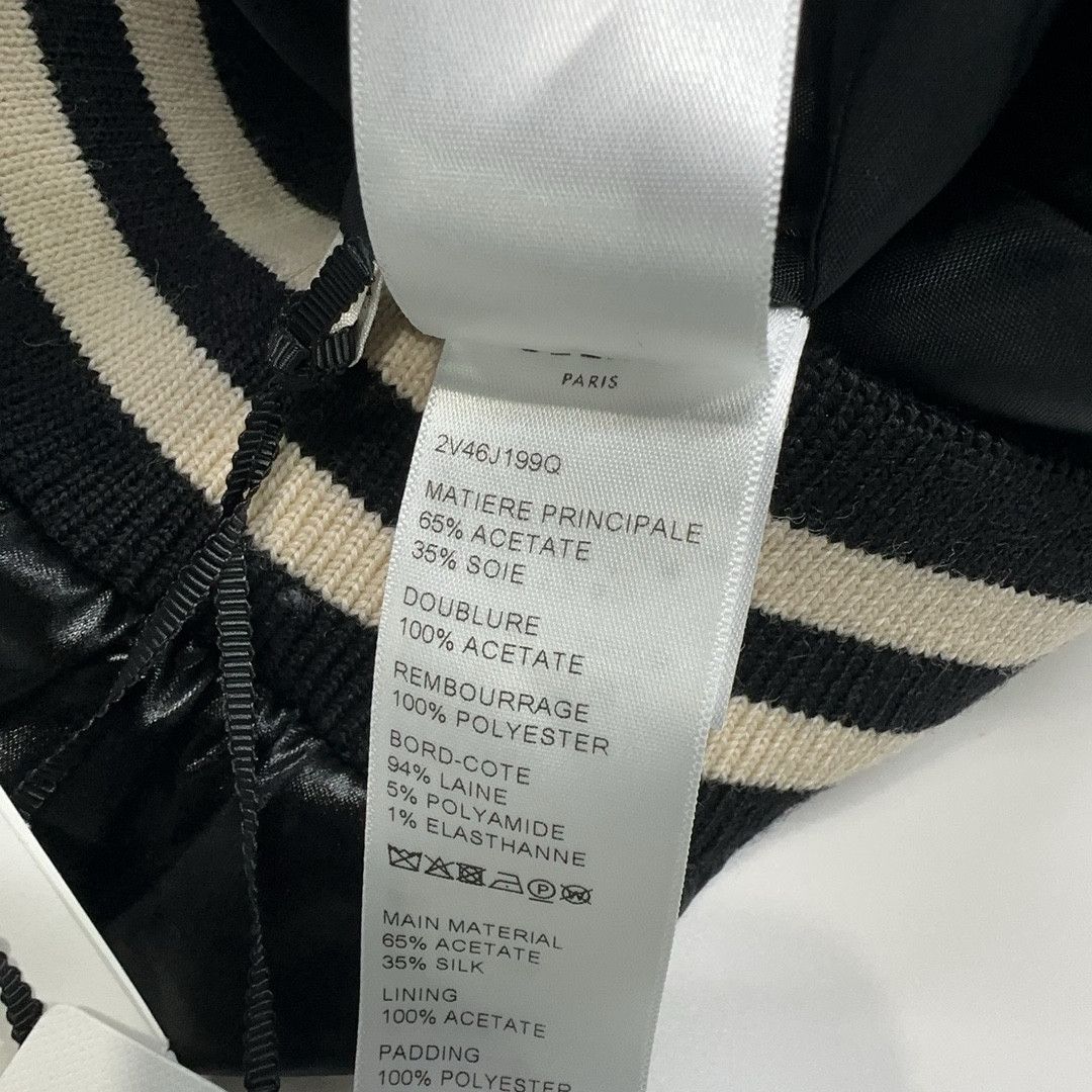 Celine CELINE Triomphe Logo Satin Bomber Jacket Size 34 Size XS / US 0-2 / IT 36-38 - 4 Thumbnail