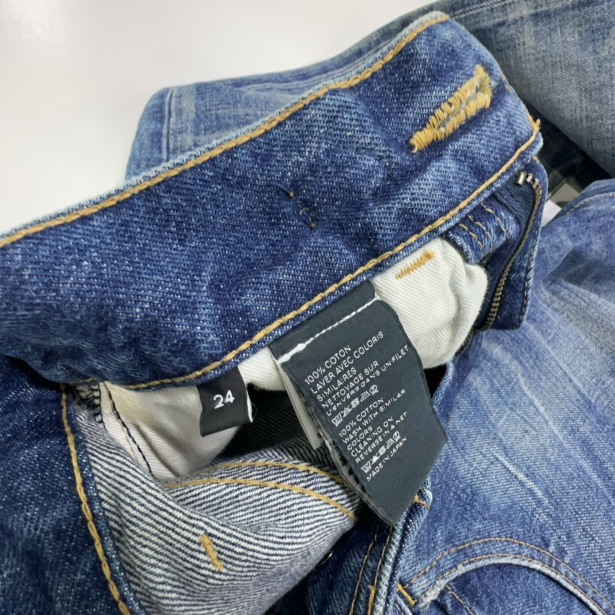 Celine Celine Chain Detail Jeans Size 24 Size 24" / US 00 / IT 34 - 3 Thumbnail