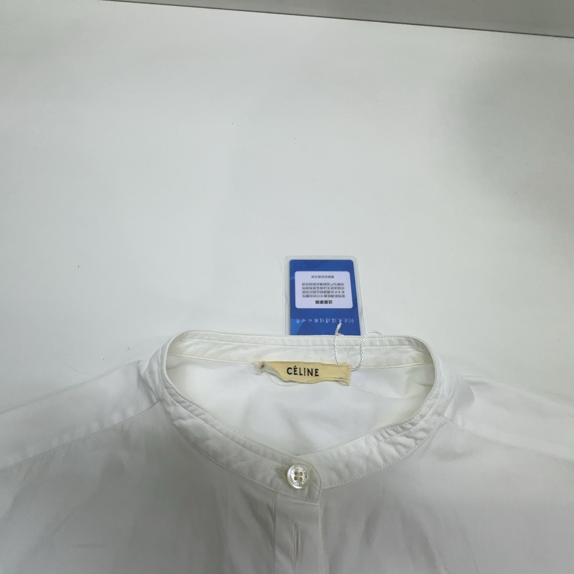Celine Celine Cotton Button Up Shirt Size 34 Size XS / US 0-2 / IT 36-38 - 6 Thumbnail