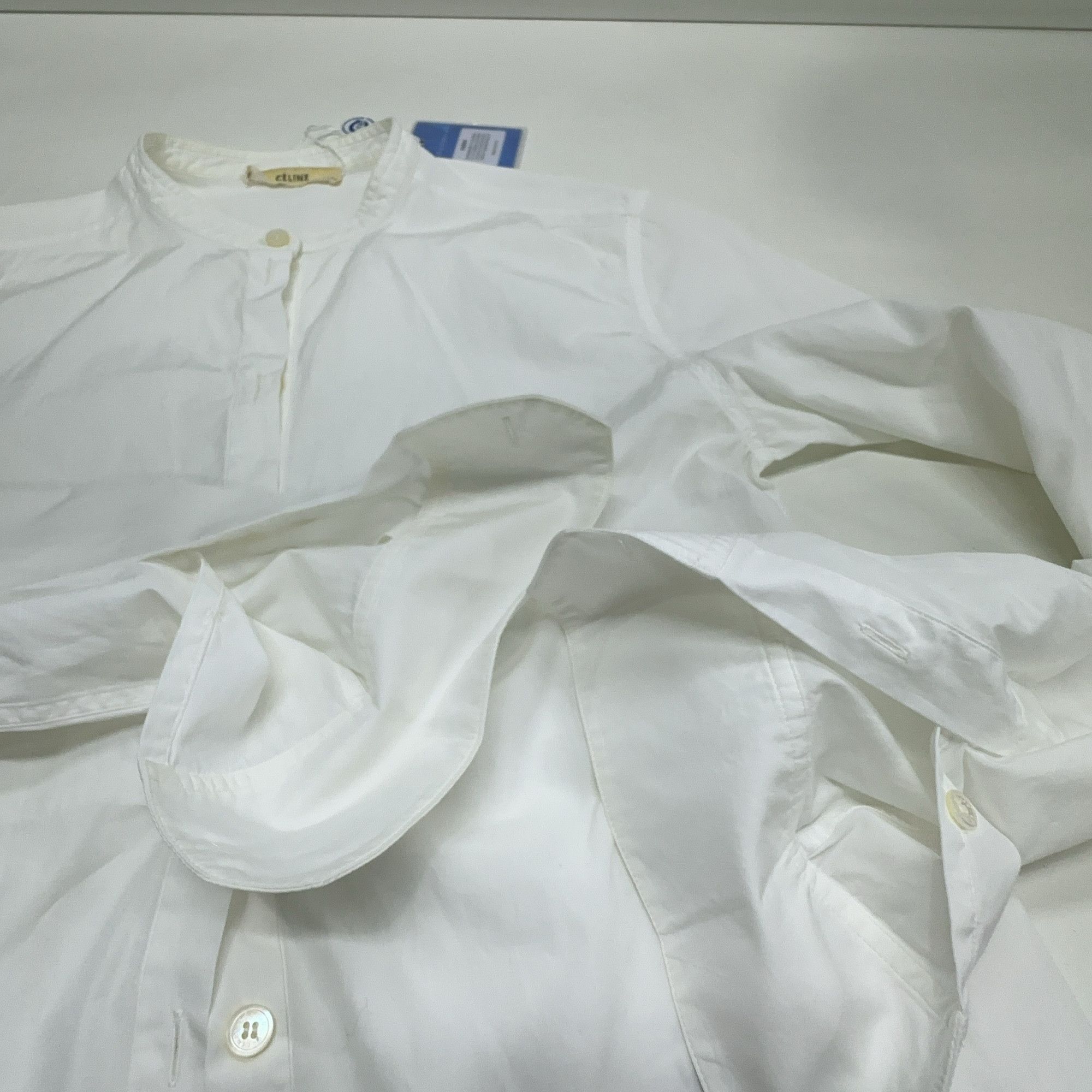 Celine Celine Cotton Button Up Shirt Size 34 Size XS / US 0-2 / IT 36-38 - 8 Thumbnail