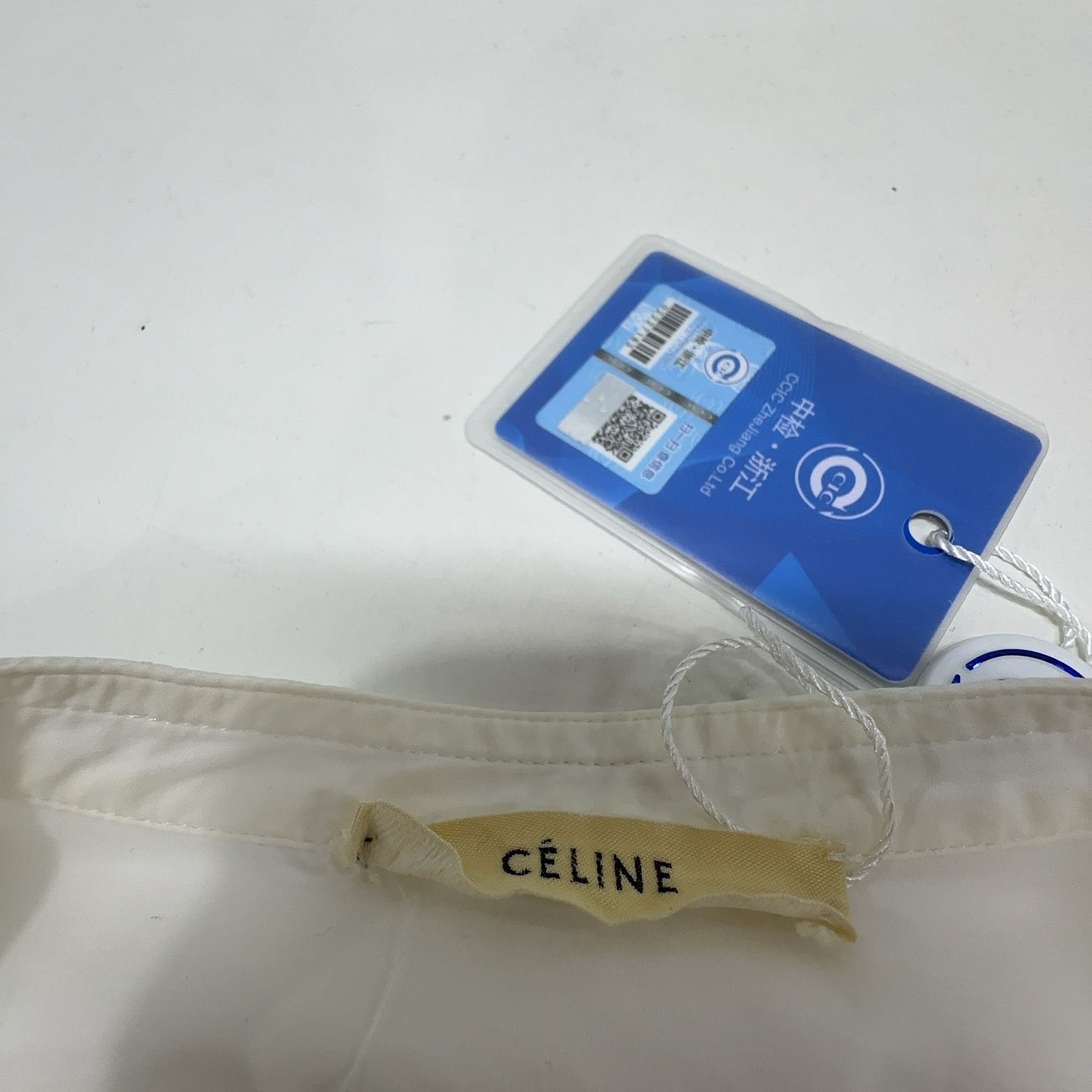 Celine Celine Cotton Button Up Shirt Size 34 Size XS / US 0-2 / IT 36-38 - 3 Thumbnail