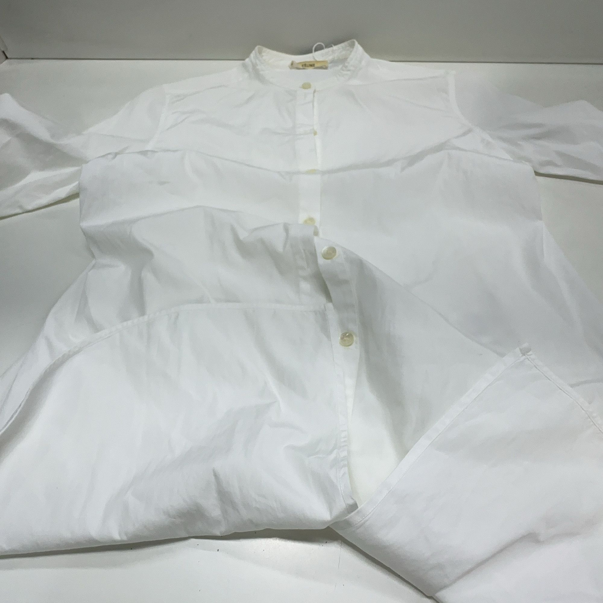 Celine Celine Cotton Button Up Shirt Size 34 Size XS / US 0-2 / IT 36-38 - 7 Thumbnail