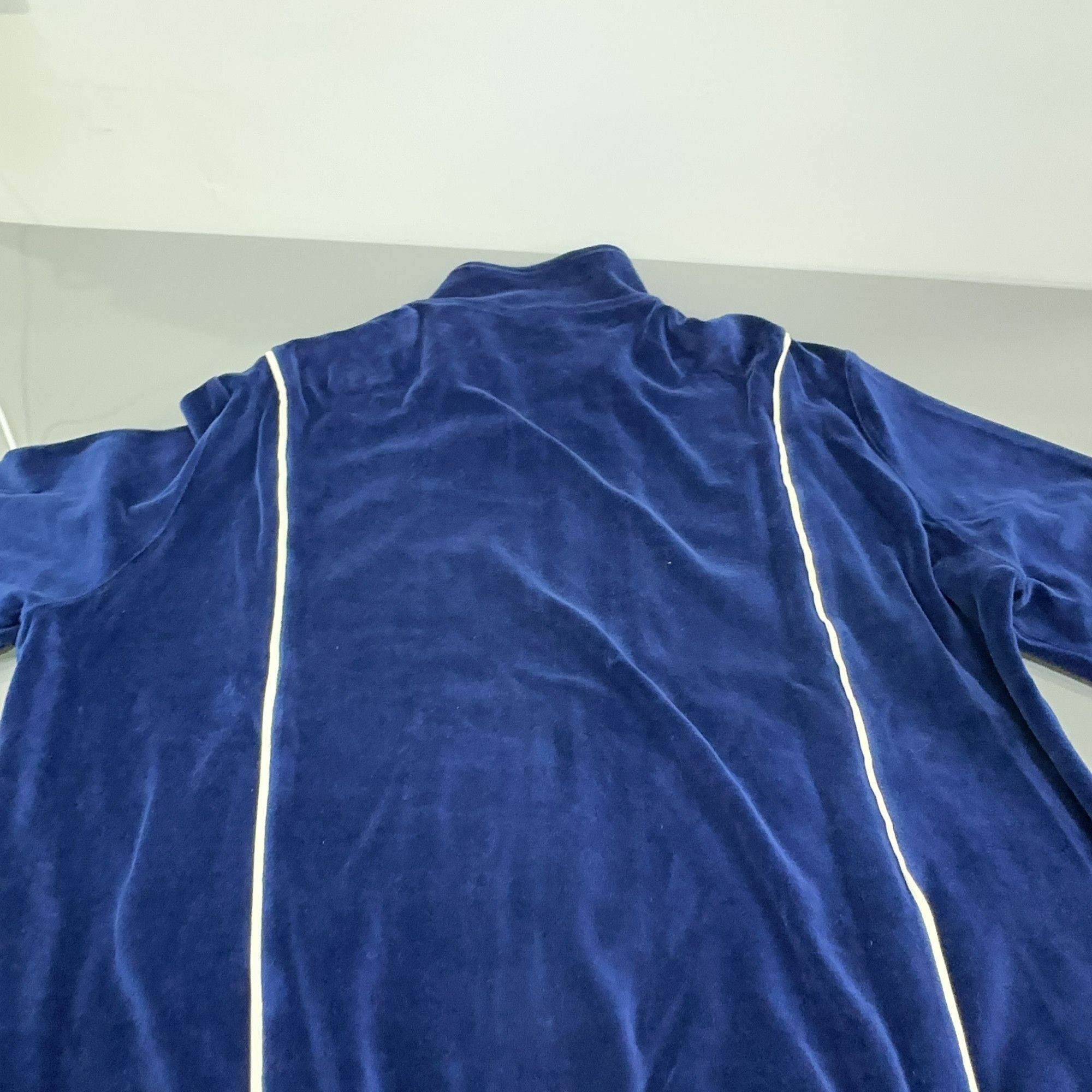 Celine Celine Velvet Logo Track Jacket Size L Size US L / EU 52-54 / 3 - 13 Thumbnail