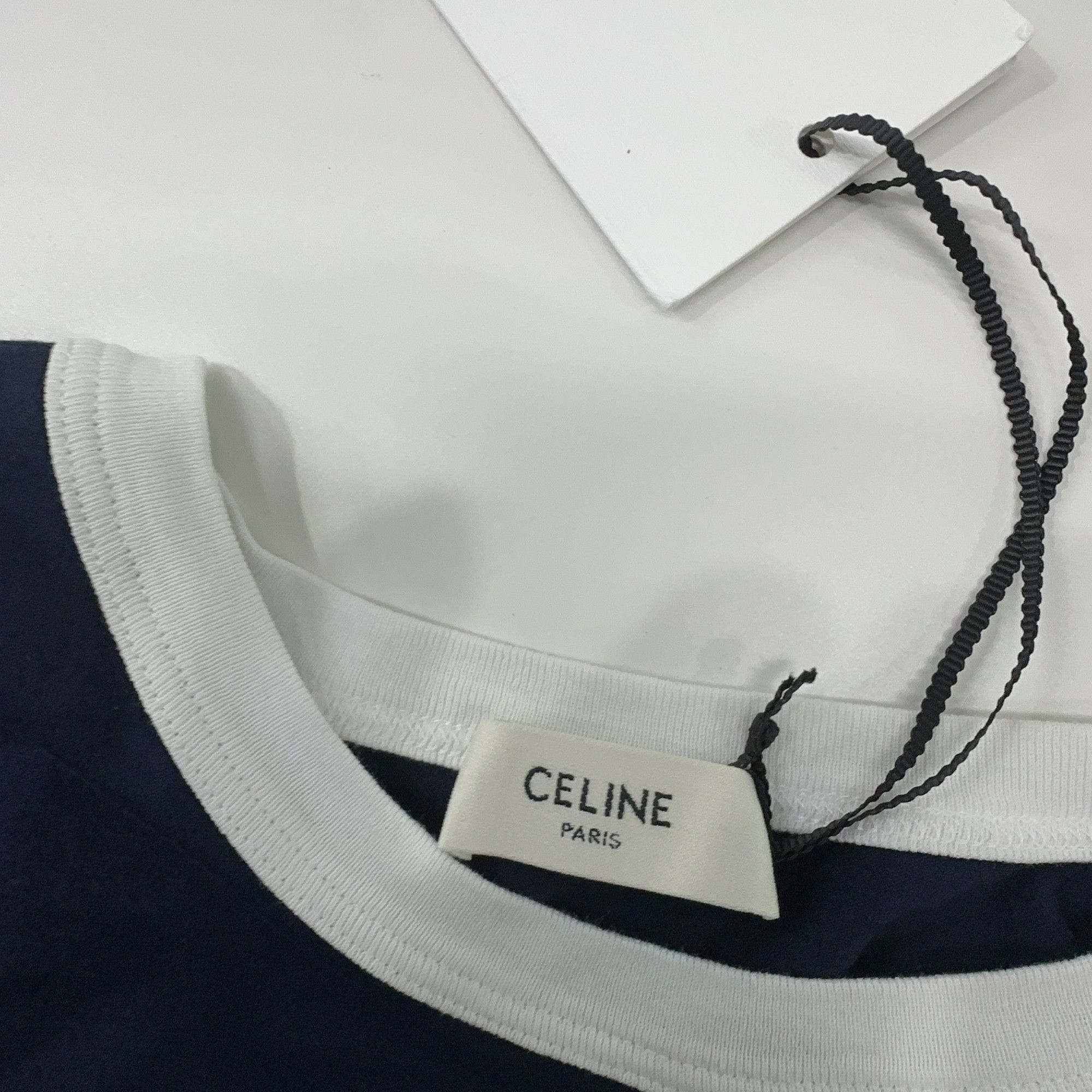 Celine CELINE 16 Ringer T-Shirt Size S Size S / US 4 / IT 40 - 4 Thumbnail