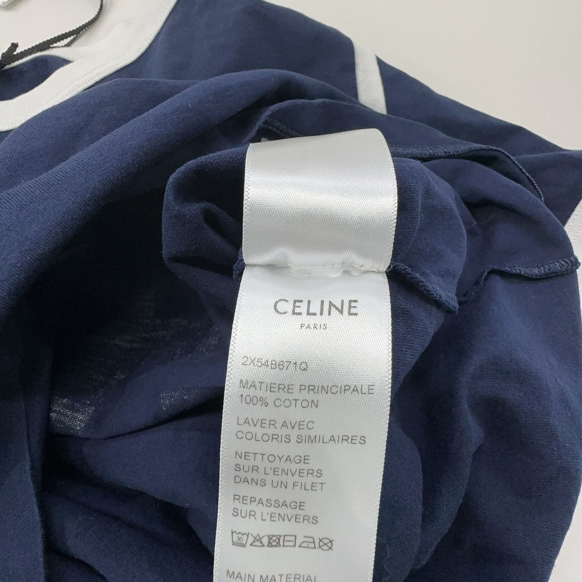 Celine CELINE 16 Ringer T-Shirt Size S Size S / US 4 / IT 40 - 3 Thumbnail