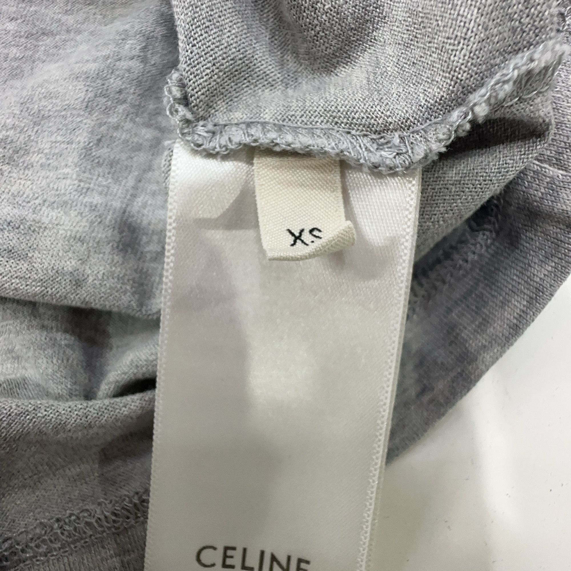 Celine CELINE Logo Print Crop Top Size XS Size XS / US 0-2 / IT 36-38 - 3 Thumbnail