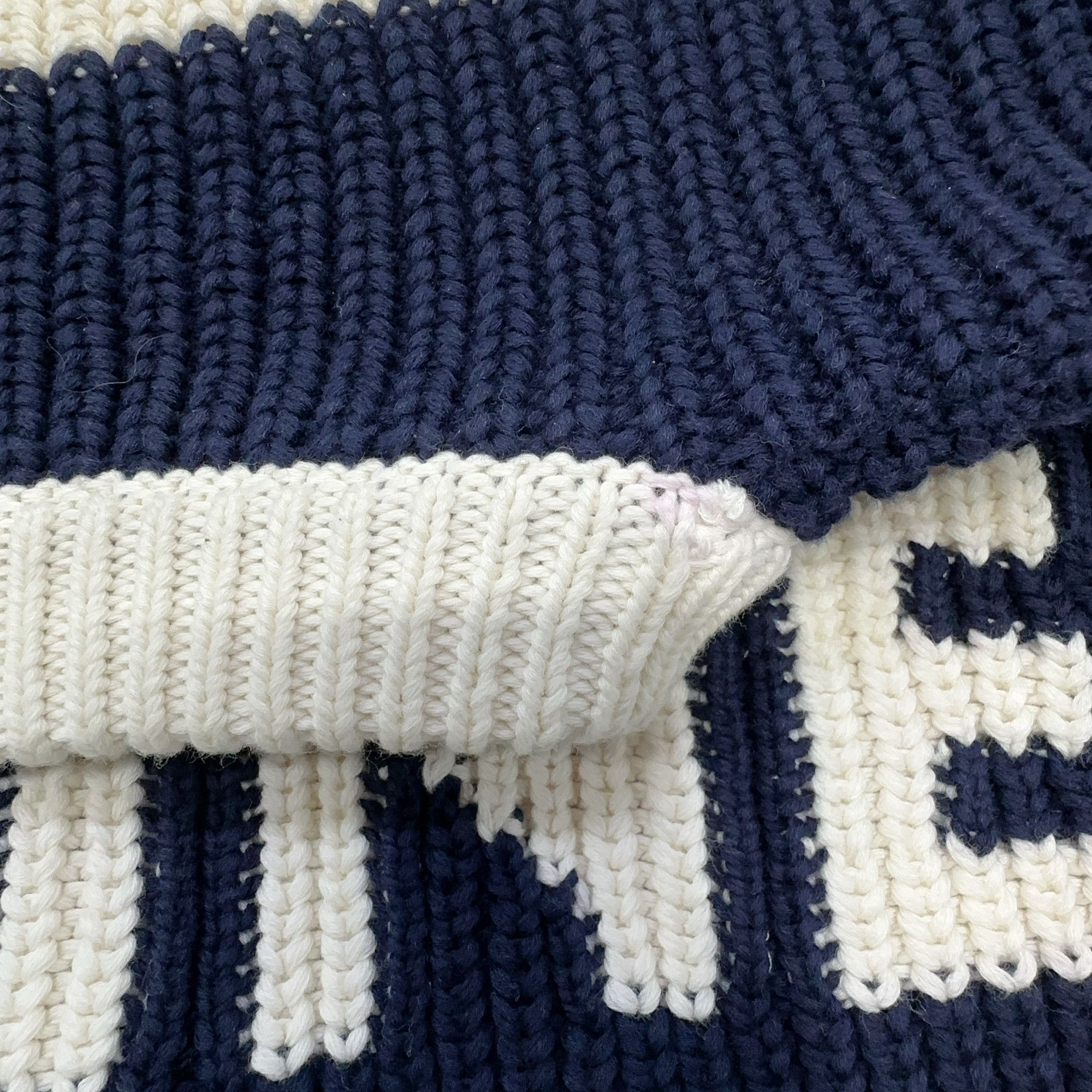 Celine Celine Striped Logo Knit Sweater Size M Size US M / EU 48-50 / 2 - 9 Thumbnail
