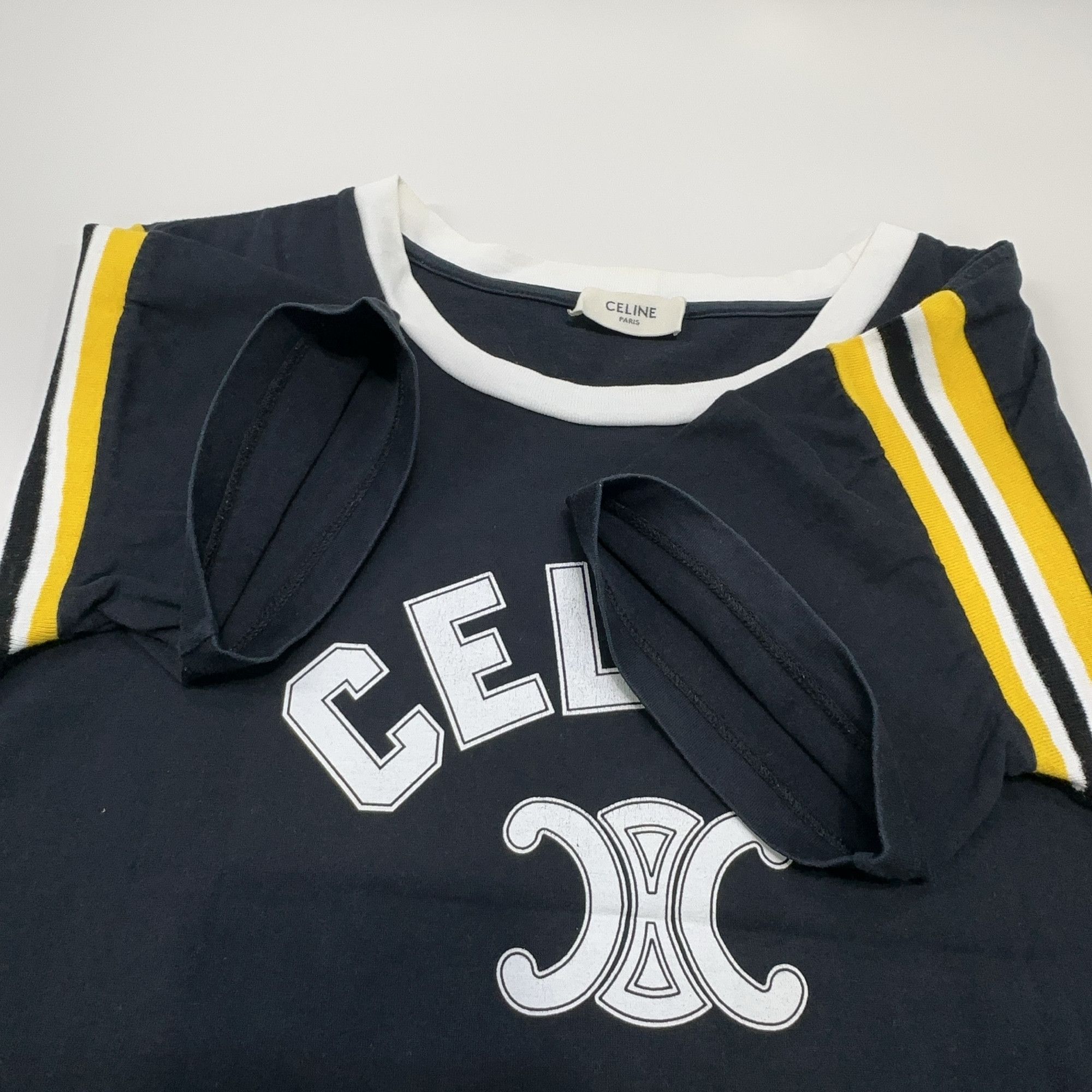 Celine Celine Logo Graphic T-Shirt Size S Size S / US 4 / IT 40 - 7 Thumbnail