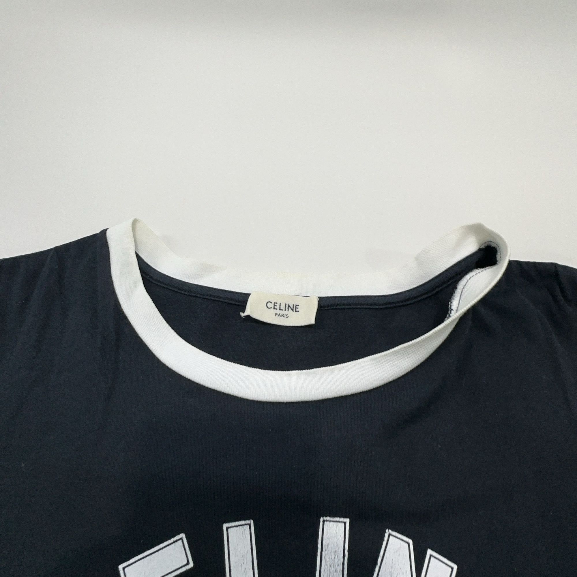 Celine Celine Logo Graphic T-Shirt Size S Size S / US 4 / IT 40 - 6 Thumbnail