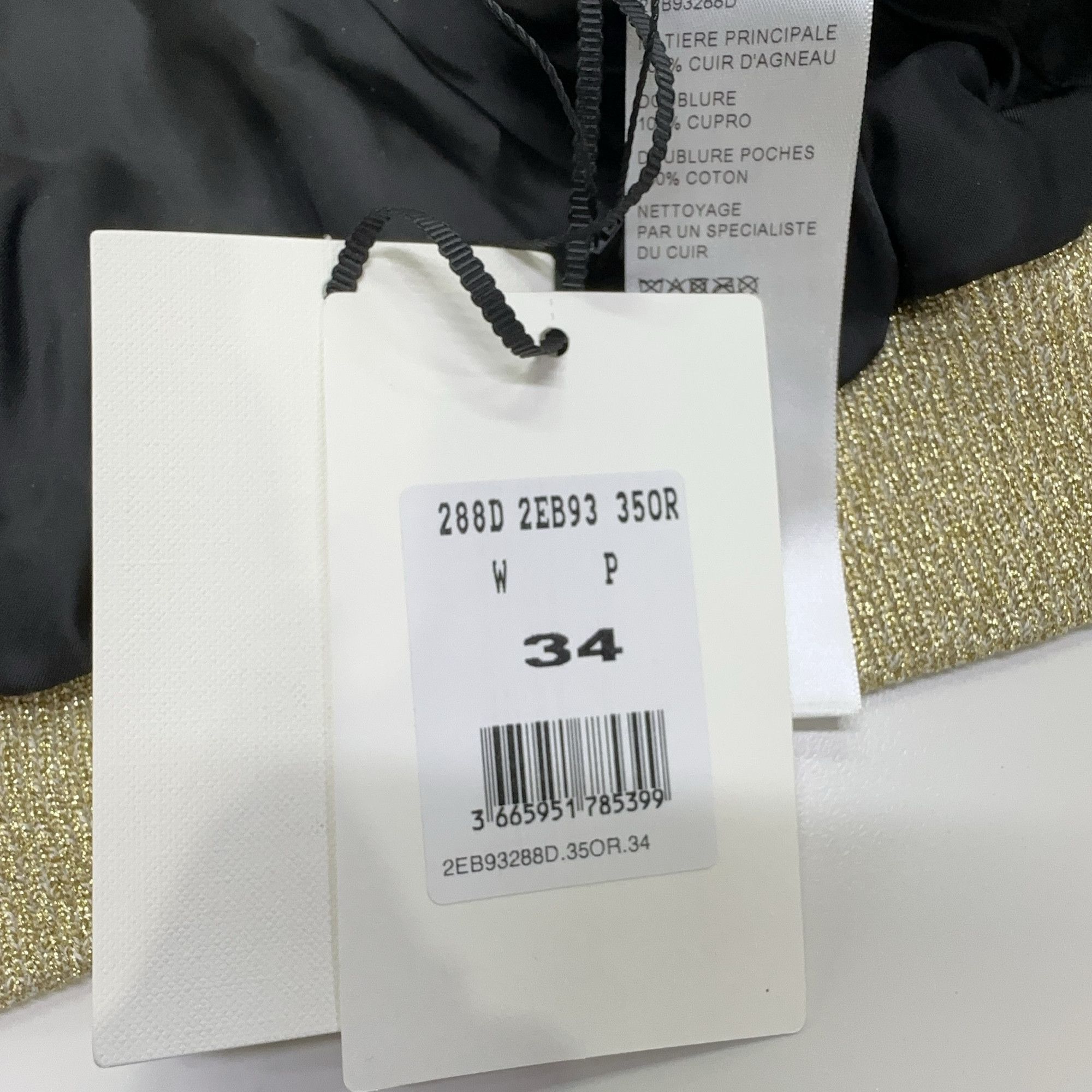 Celine Celine Triomphe Logo Lambskin Jacket Size 34 Size XS / US 0-2 / IT 36-38 - 4 Thumbnail
