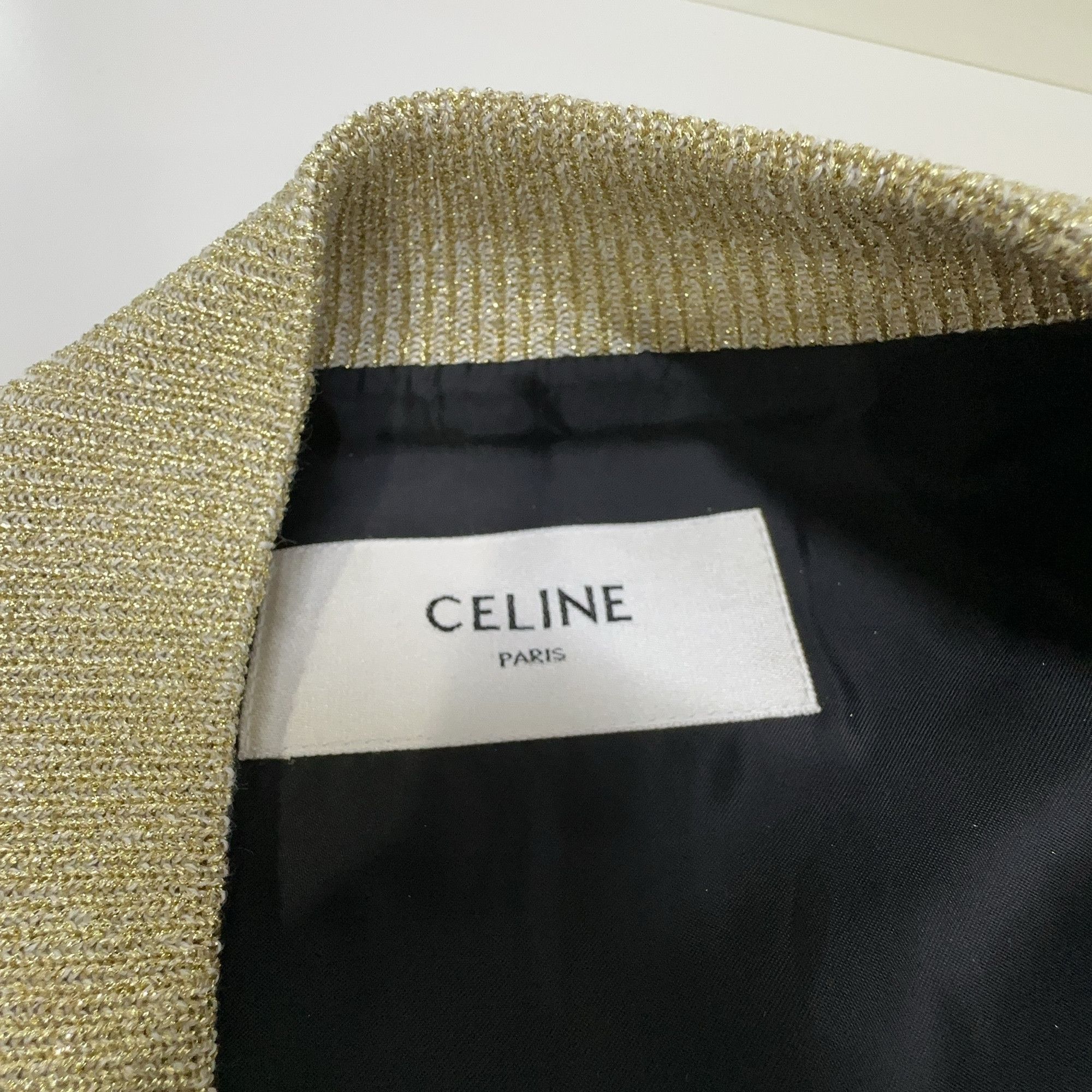 Celine Celine Triomphe Logo Lambskin Jacket Size 34 Size XS / US 0-2 / IT 36-38 - 5 Thumbnail