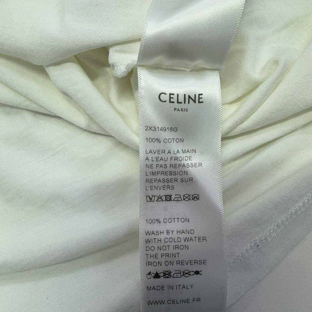Celine Celine Logo T-Shirt Size M Size M / US 6-8 / IT 42-44 - 4 Thumbnail