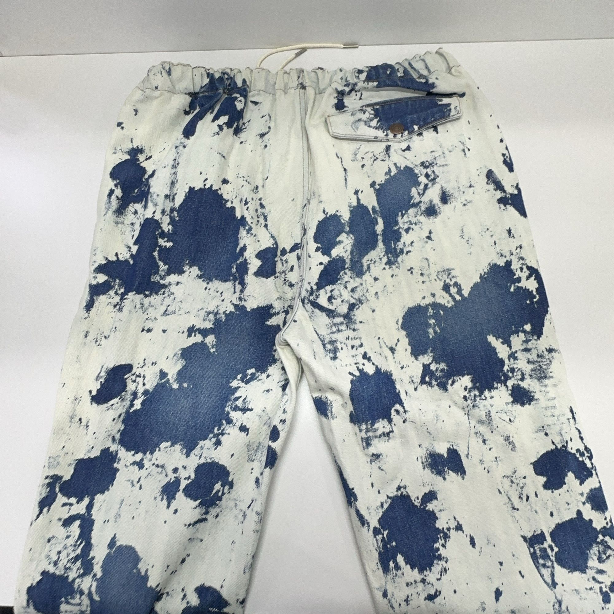 Celine CELINE Bleach Wash Denim Jogger Pants Size 30 Size US 30 / EU 46 - 11 Thumbnail