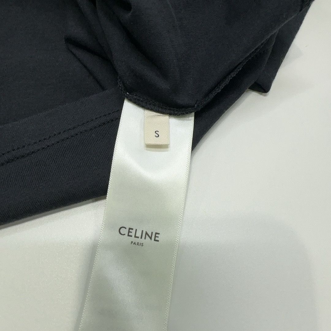 Celine Celine Logo T-Shirt Size S Size S / US 4 / IT 40 - 4 Thumbnail