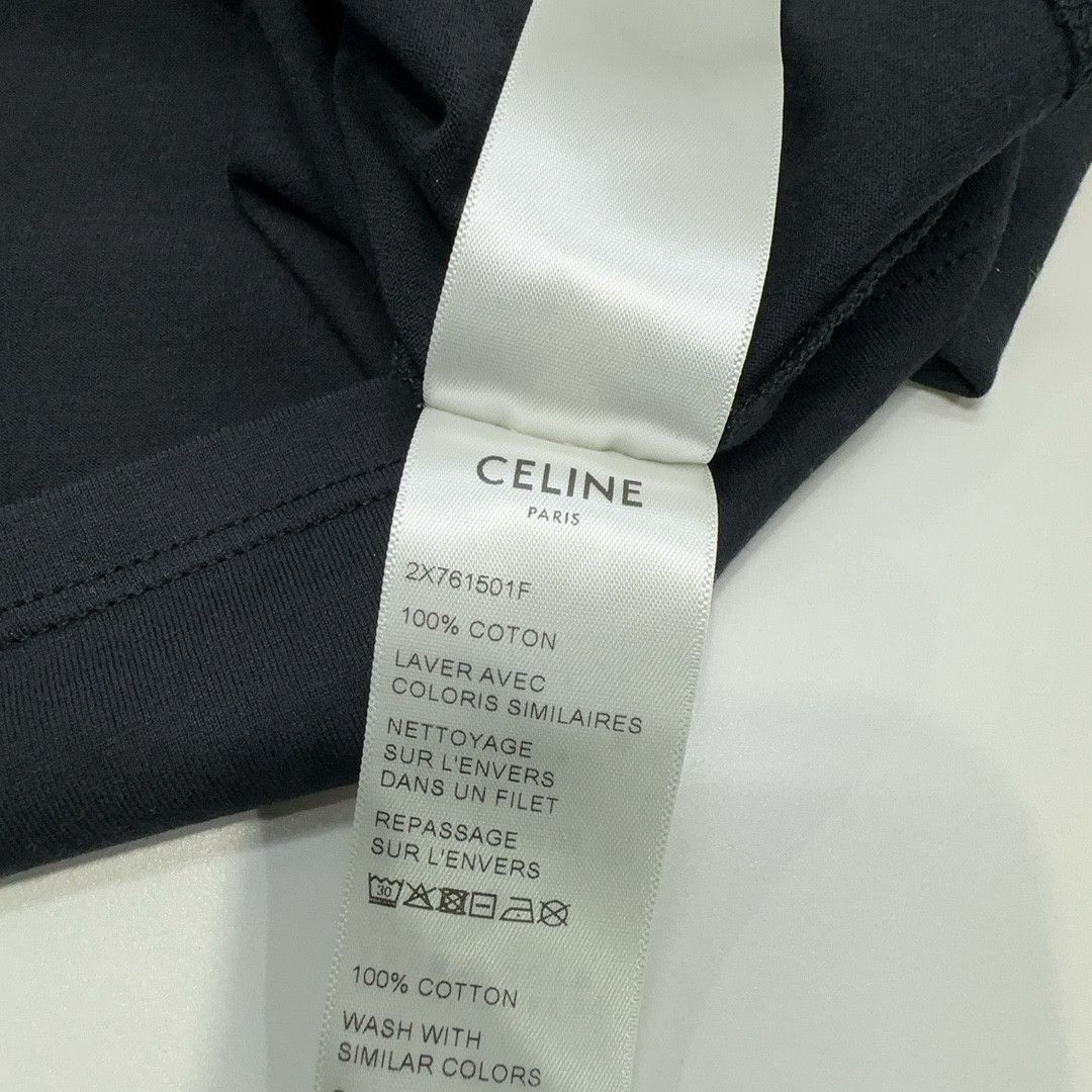 Celine Celine Logo T-Shirt Size S Size S / US 4 / IT 40 - 5 Thumbnail