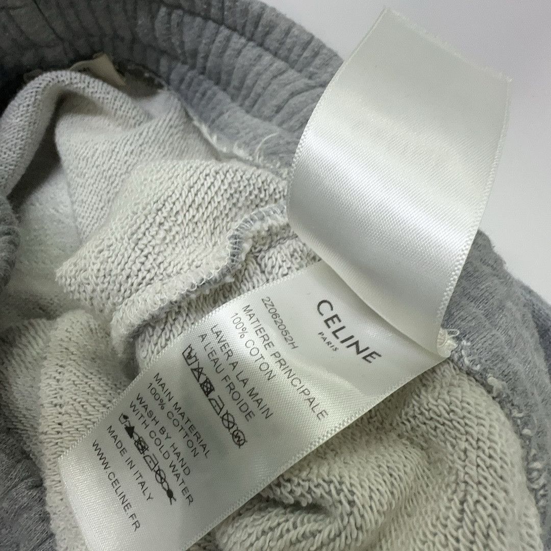Celine Celine Logo Embroidered Sweatpants Gray Size S Size US 30 / EU 46 - 5 Thumbnail