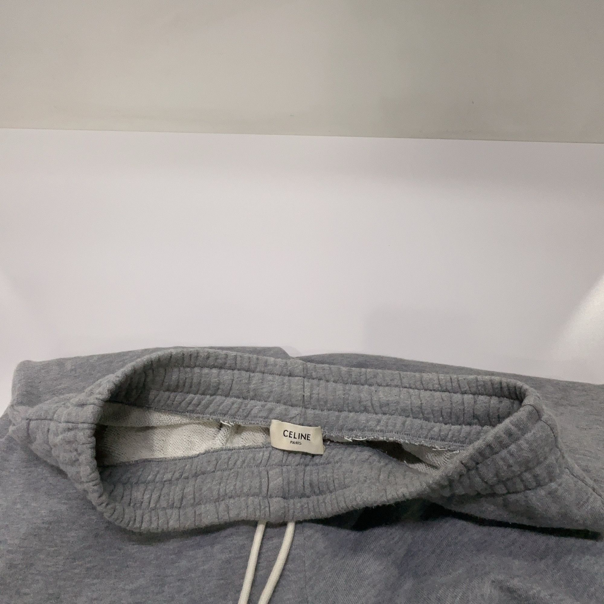 Celine Celine Logo Embroidered Sweatpants Gray Size S Size US 30 / EU 46 - 6 Thumbnail