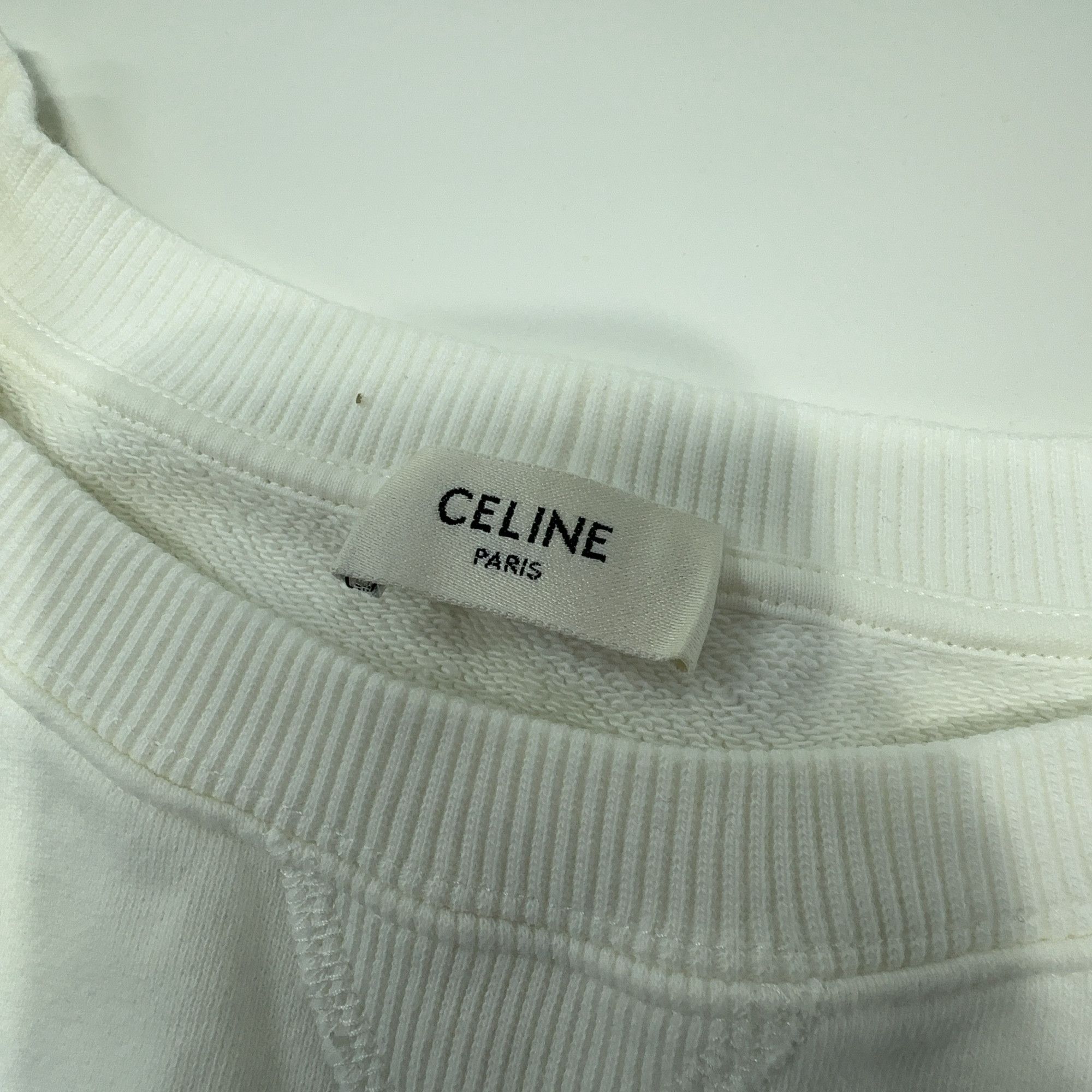 Celine Celine Letter Logo Sweatshirt Size M Size M / US 6-8 / IT 42-44 - 4 Thumbnail