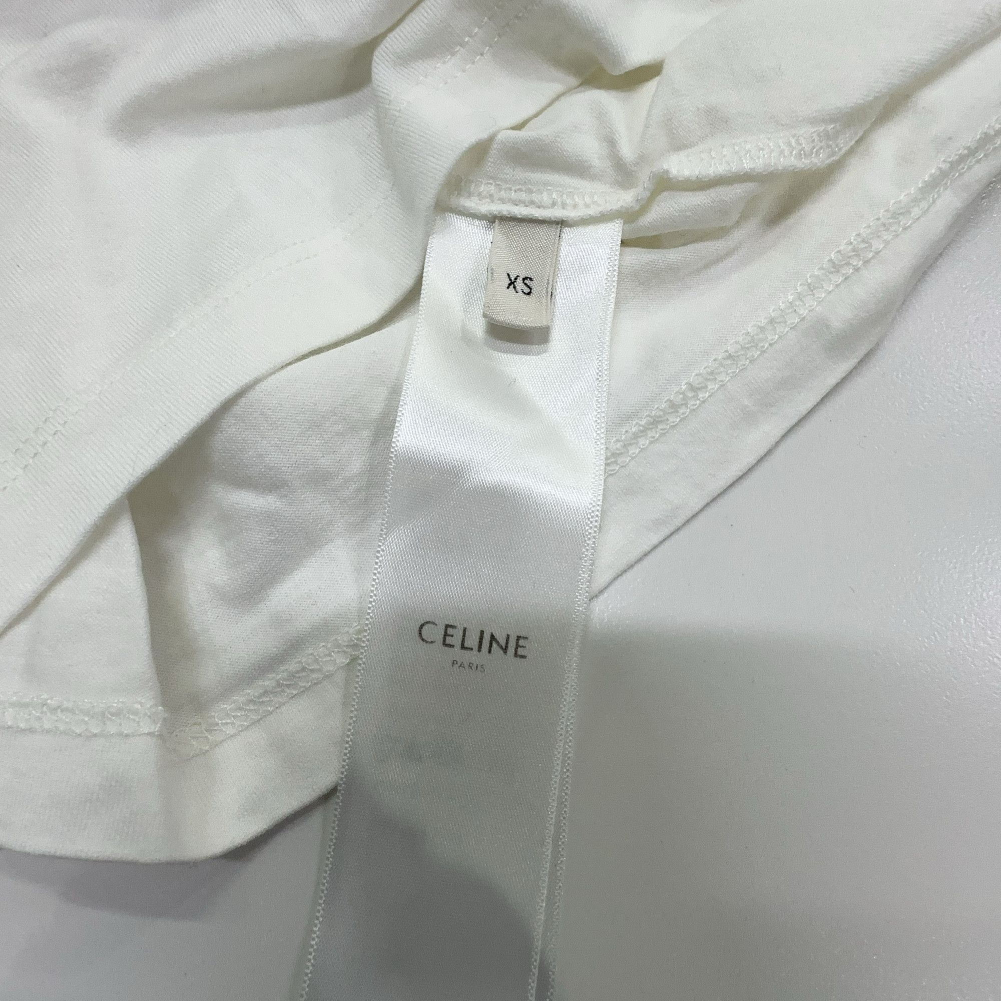 Celine Celine Logo Print T-Shirt Size XS Size XS / US 0-2 / IT 36-38 - 3 Thumbnail
