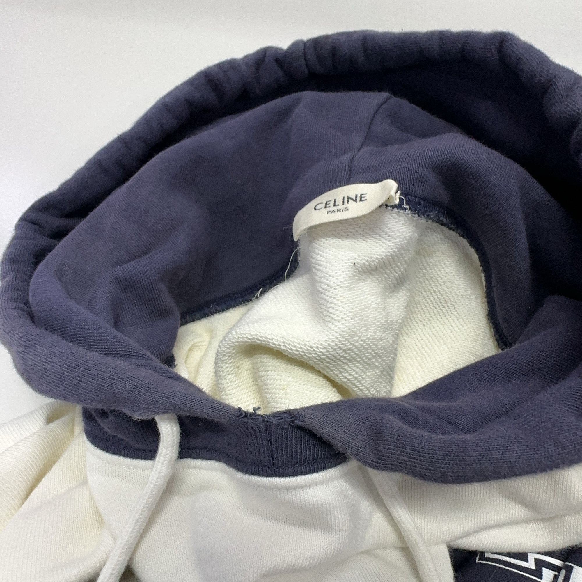 Celine Celine Colorblock Logo Hoodie Size XS Size XS / US 0-2 / IT 36-38 - 6 Thumbnail