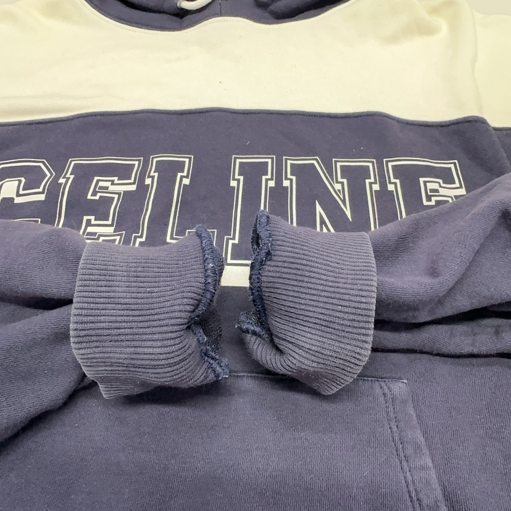 Celine Celine Colorblock Logo Hoodie Size XS Size XS / US 0-2 / IT 36-38 - 16 Thumbnail