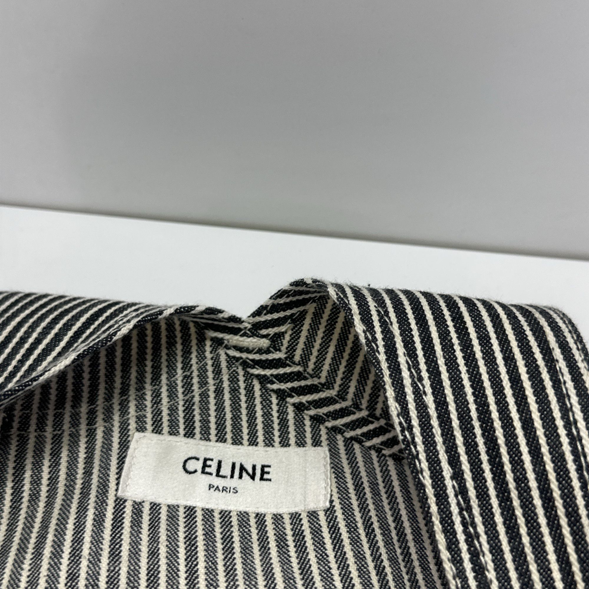 Celine Celine Striped Overalls Size 25 Size 25" / US 0 / IT 36 - 5 Thumbnail