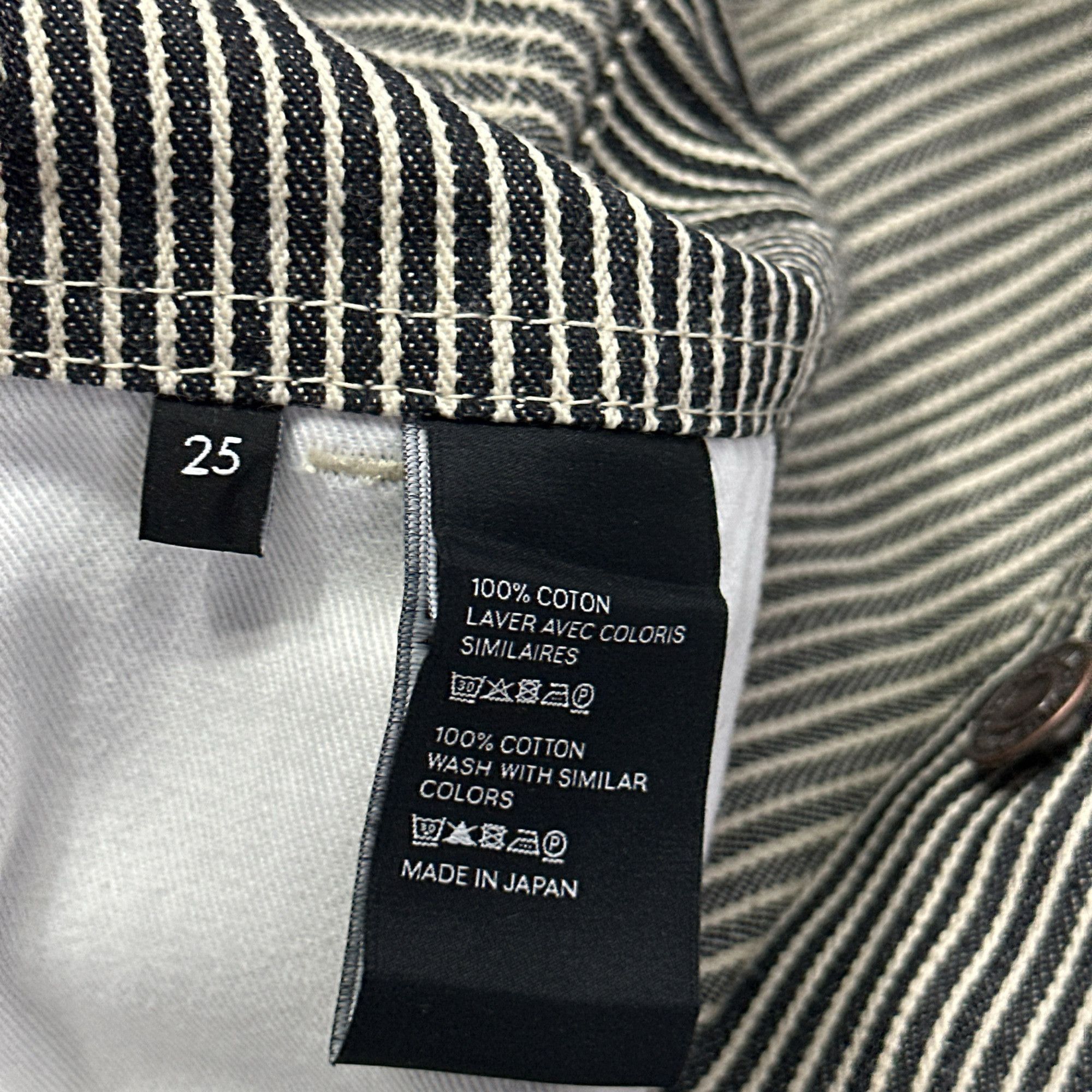 Celine Celine Striped Overalls Size 25 Size 25" / US 0 / IT 36 - 4 Thumbnail