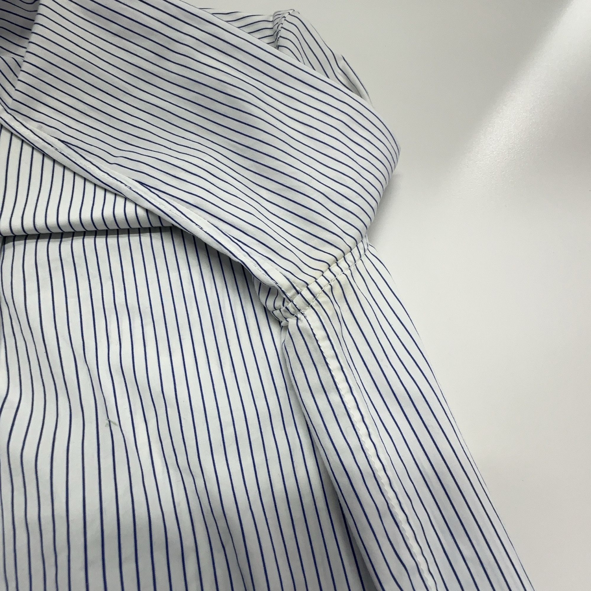 Celine Celine Striped Button Up Shirt 38 Size S / US 4 / IT 40 - 13 Thumbnail