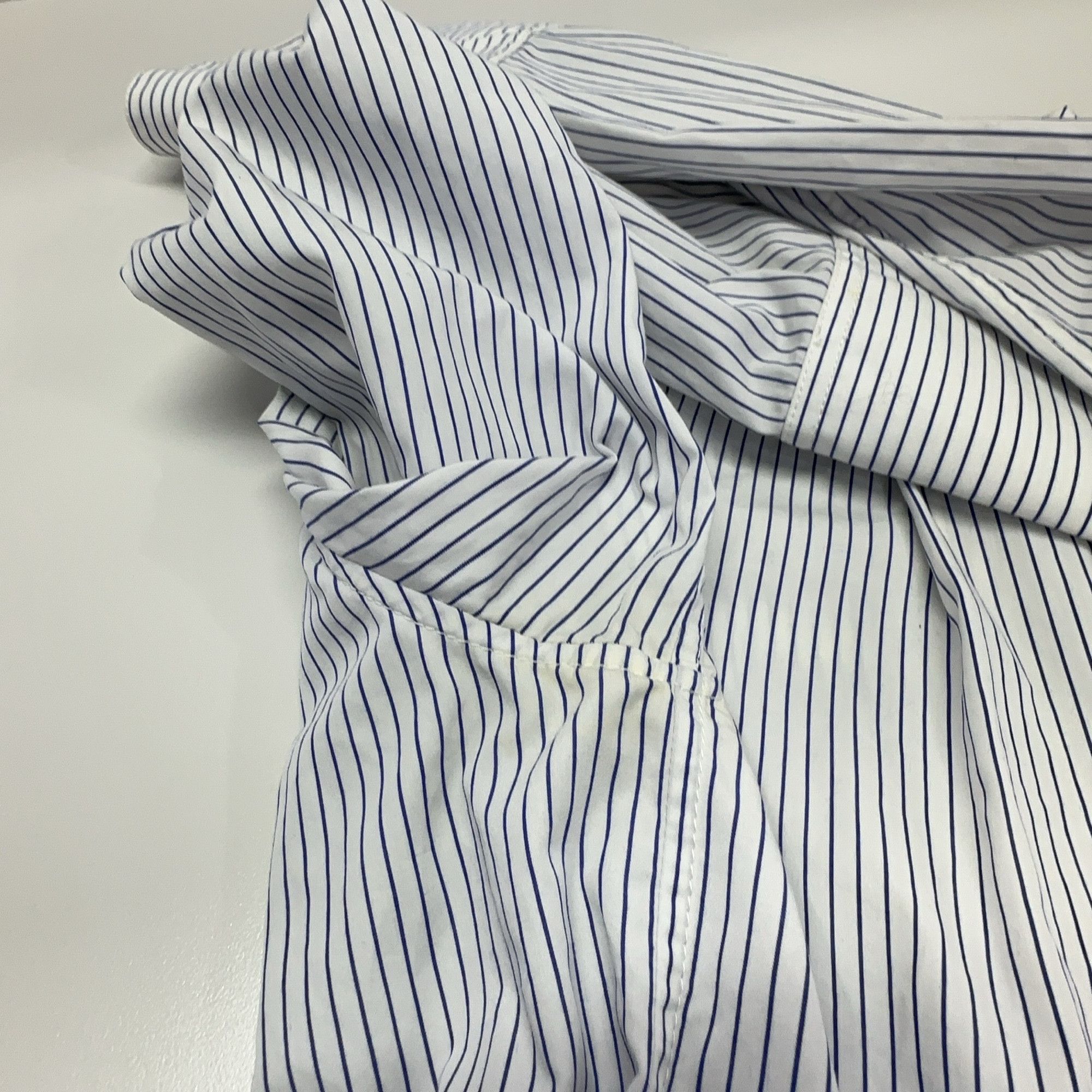 Celine Celine Striped Button Up Shirt 38 Size S / US 4 / IT 40 - 14 Thumbnail