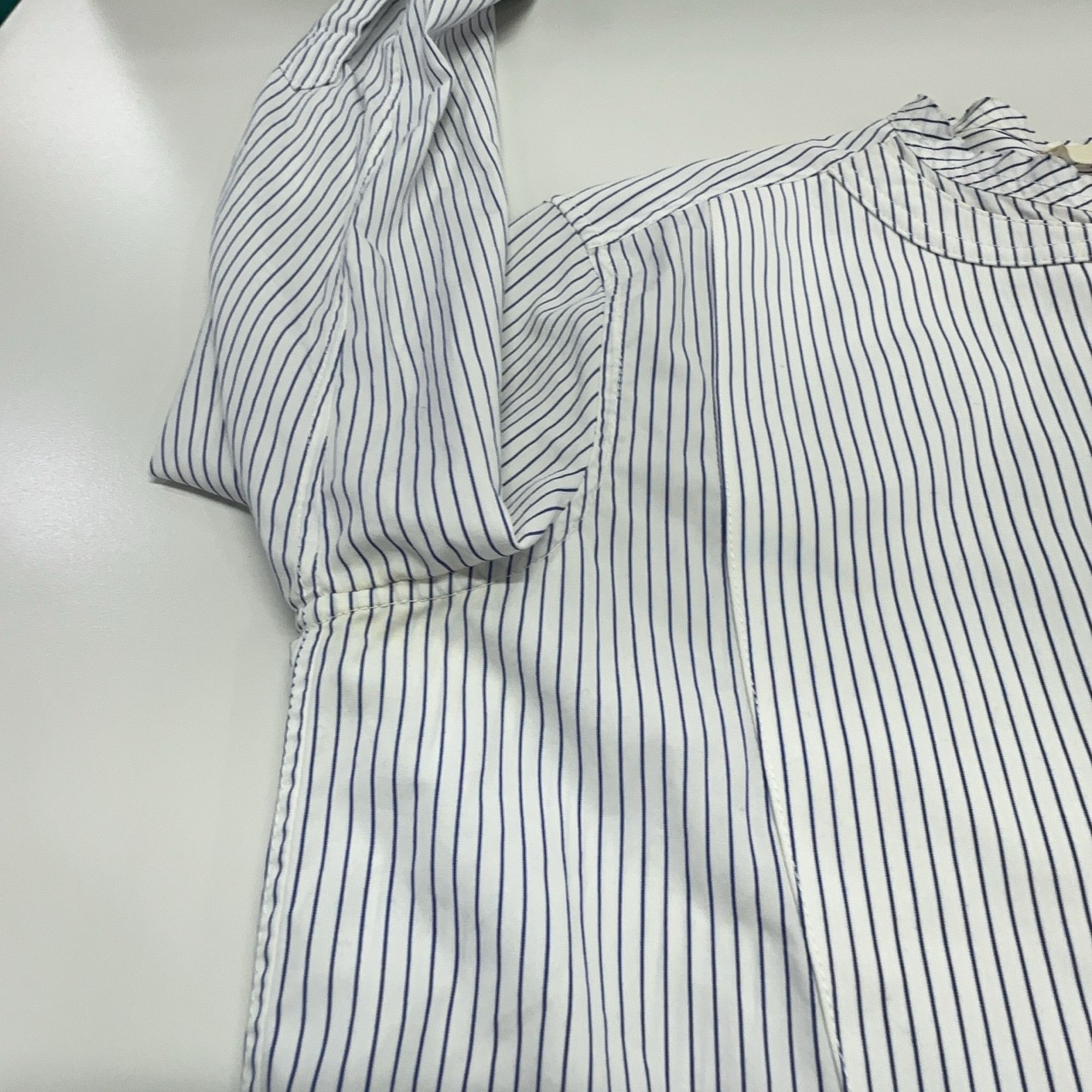 Celine Celine Striped Button Up Shirt 38 Size S / US 4 / IT 40 - 8 Thumbnail